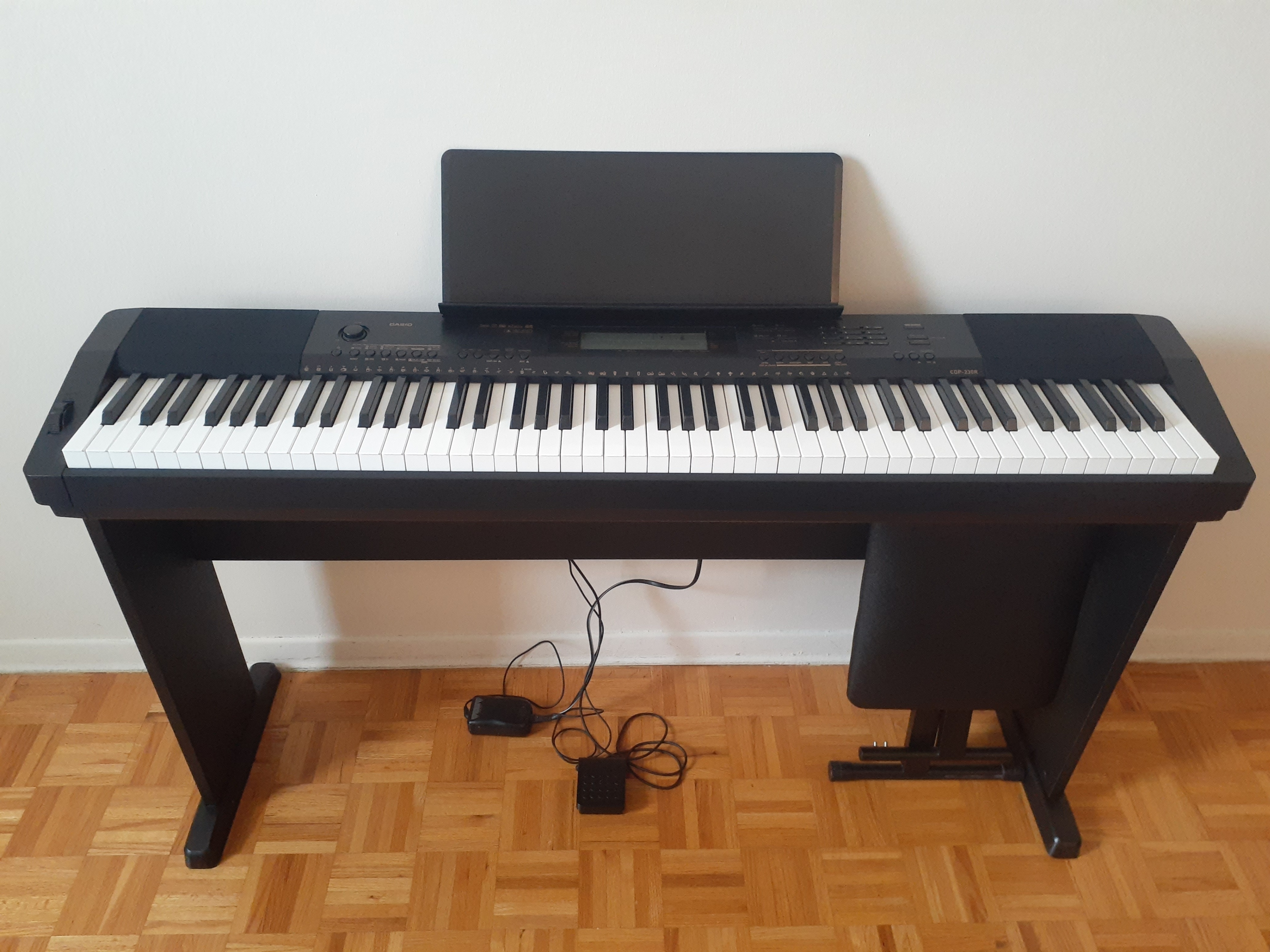 Casio CDP-230R 88-Key Digital Piano (with Stand & Stool) - photo 3