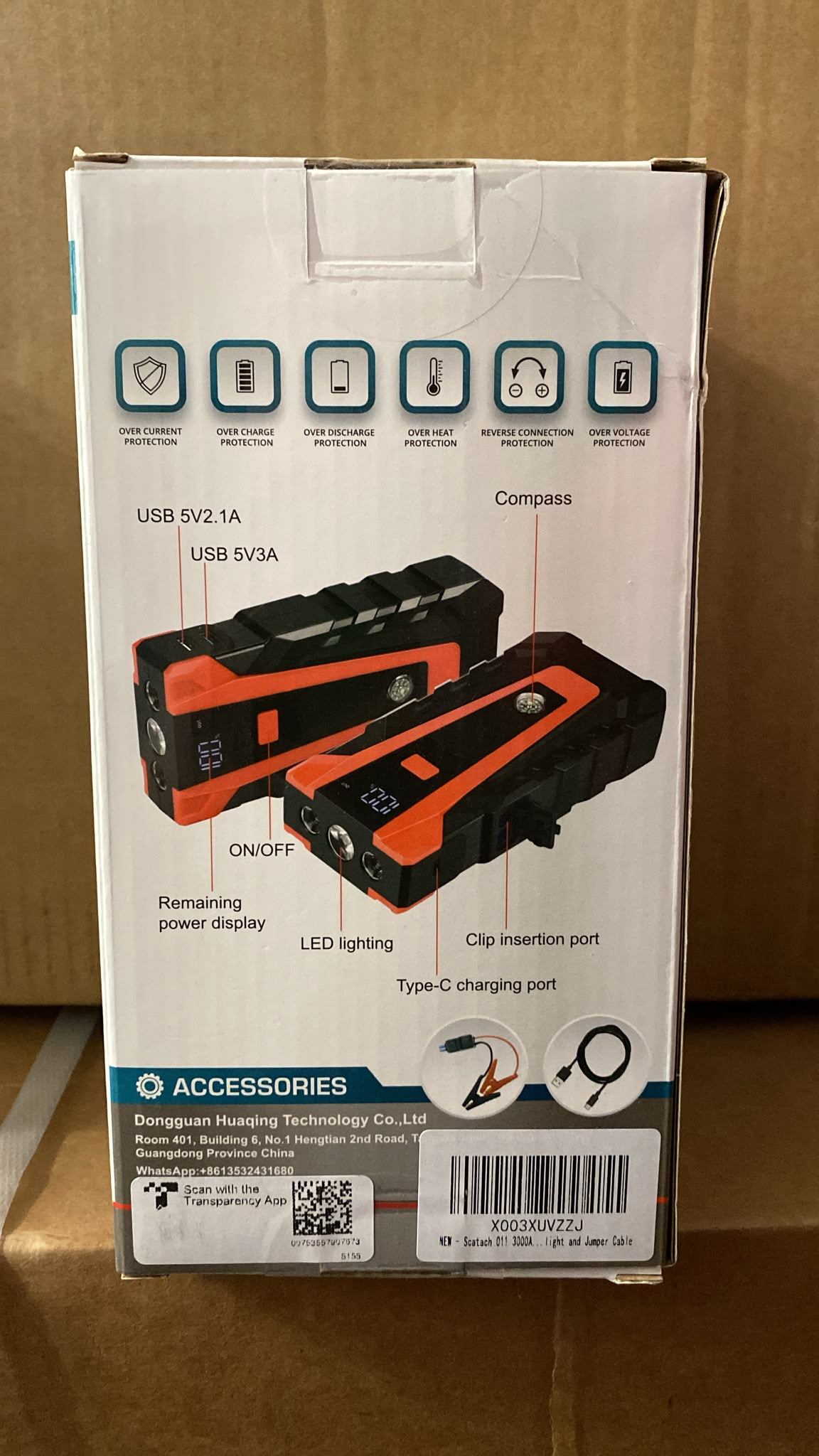 3-in-1 Jump Starter, Power Bank & Flashlight - photo 3