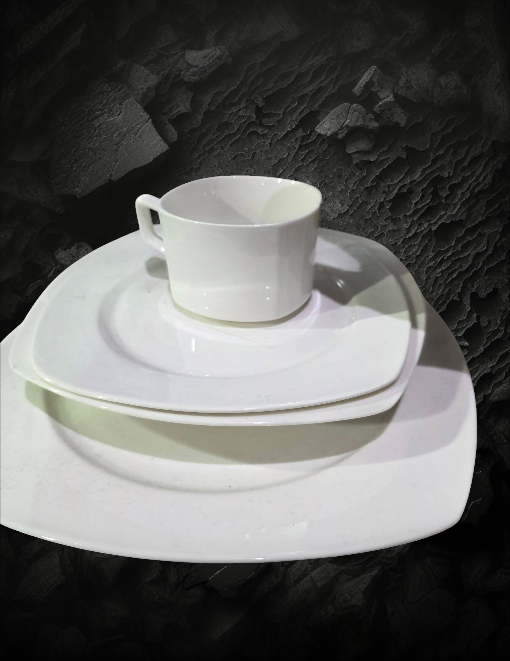 Flato Home Bone China Dinnerware Set - White Collection - photo 2
