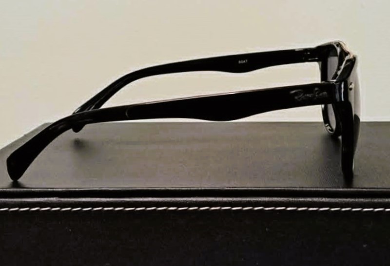 Black & Gold Double Bridge Aviator Sunglasses – Classic Fit - photo 3