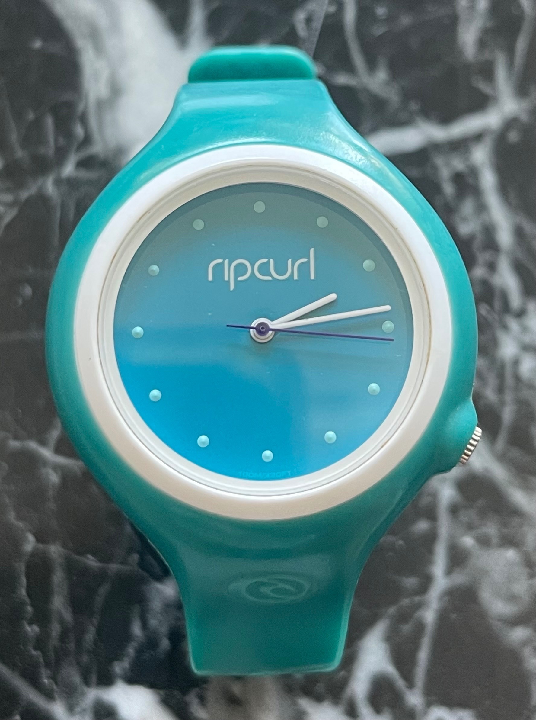 Vintage Rip Curl Aurora Aqua Surf Watch