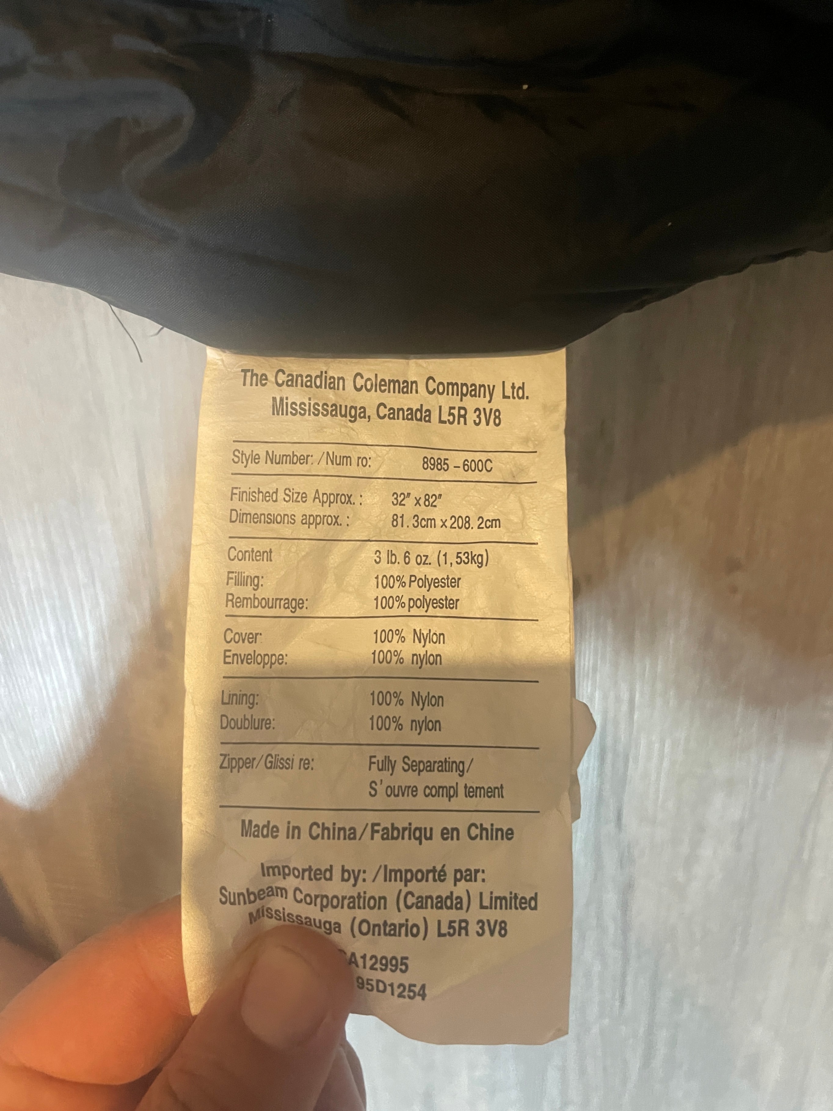 Coleman X-Cursion Alaska -17C Sleeping Bag - photo 3