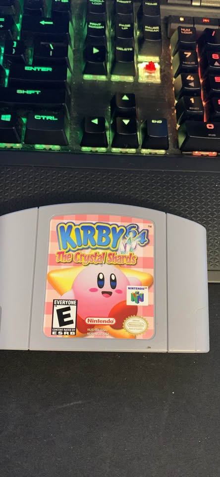 Kirby 64: The Crystal Shards Nintendo 64 Game Cartridge