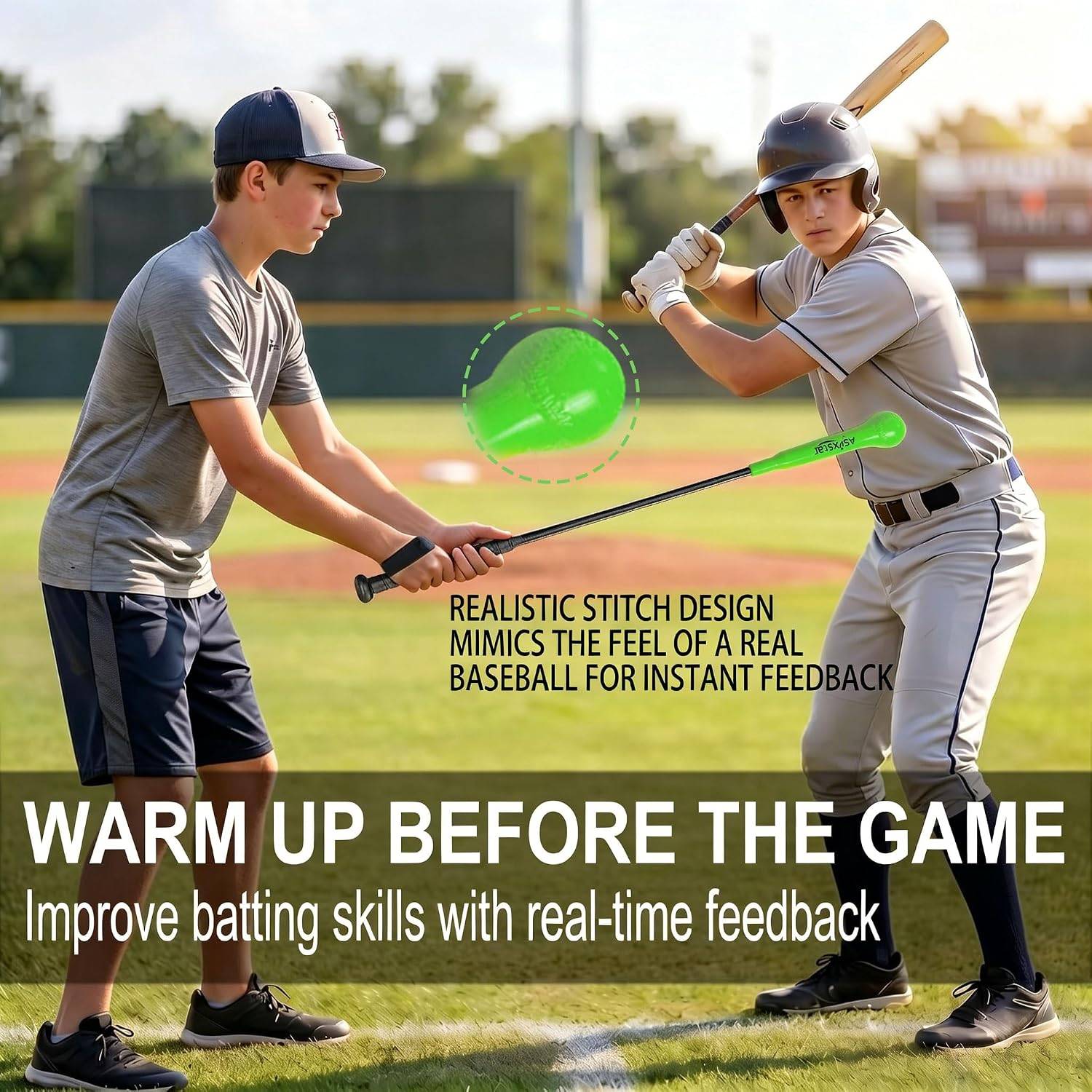 54" Baseball Hitting Stick Training Aid - photo 3