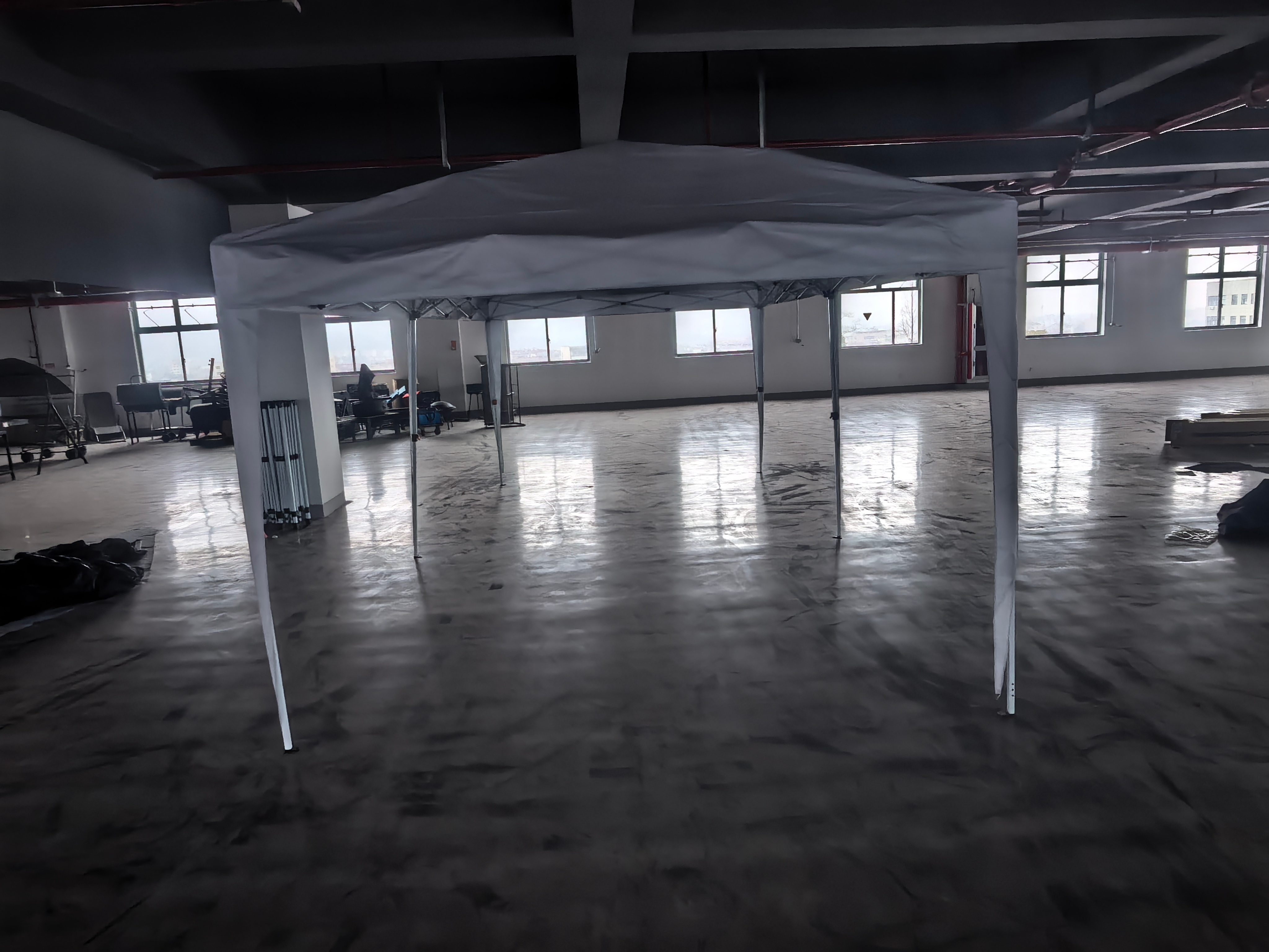 10'x20' Canopy Tent Heavy Duty, 6 Sidewalls with Windows - photo 4