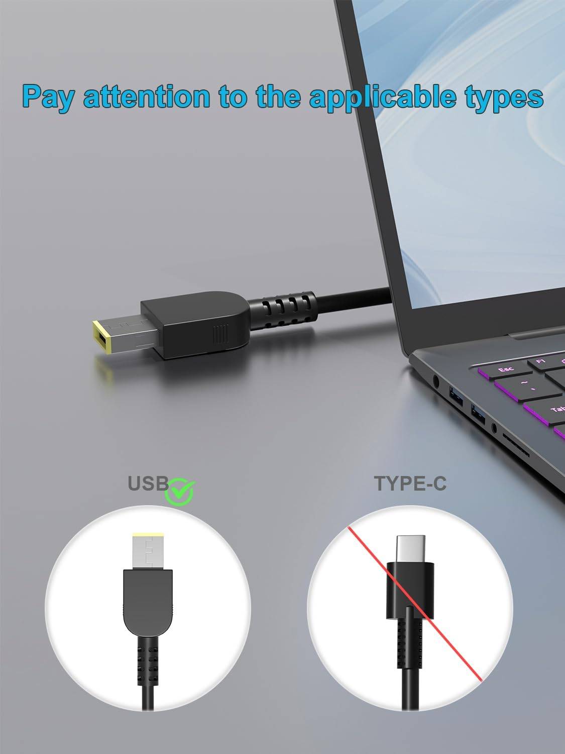 Lenovo 170W Slim Tip Laptop Charger - NEW - photo 2