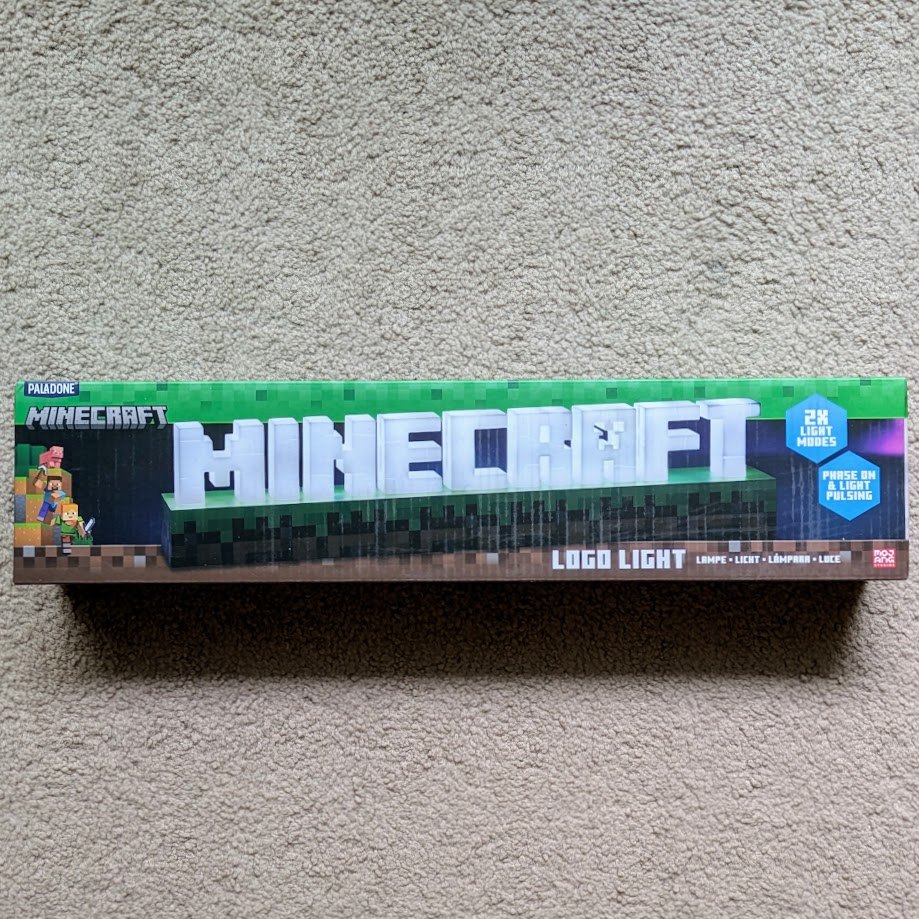 Minecraft Logo Light