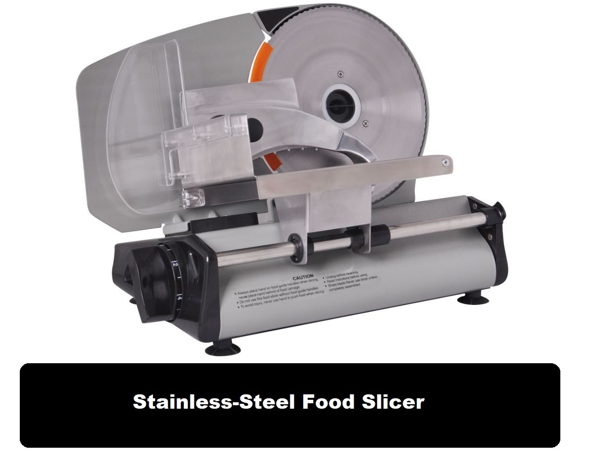Stainless-Steel Food Slicer - 8-3/4 in.