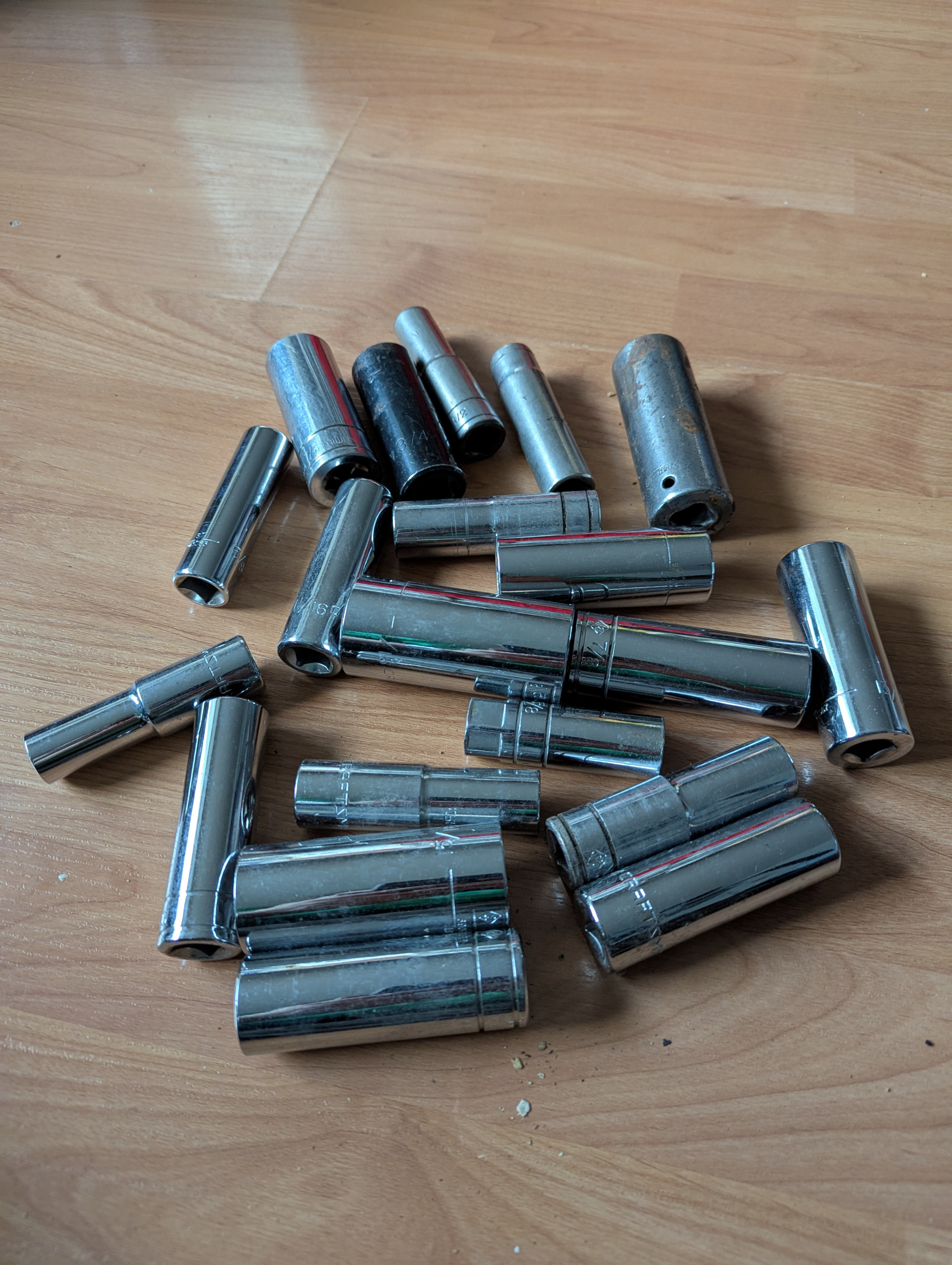 Sockets 1/2 Deep Sockets