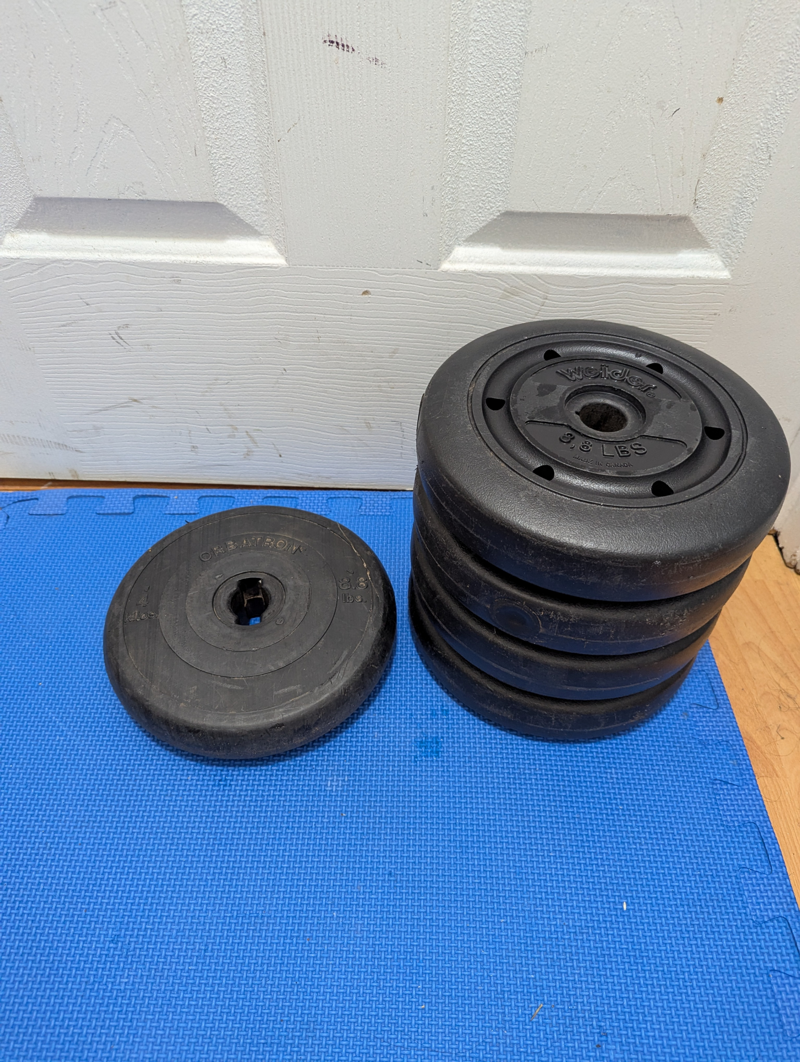 Weight plates Vinyl $0.50/lbs - photo 5