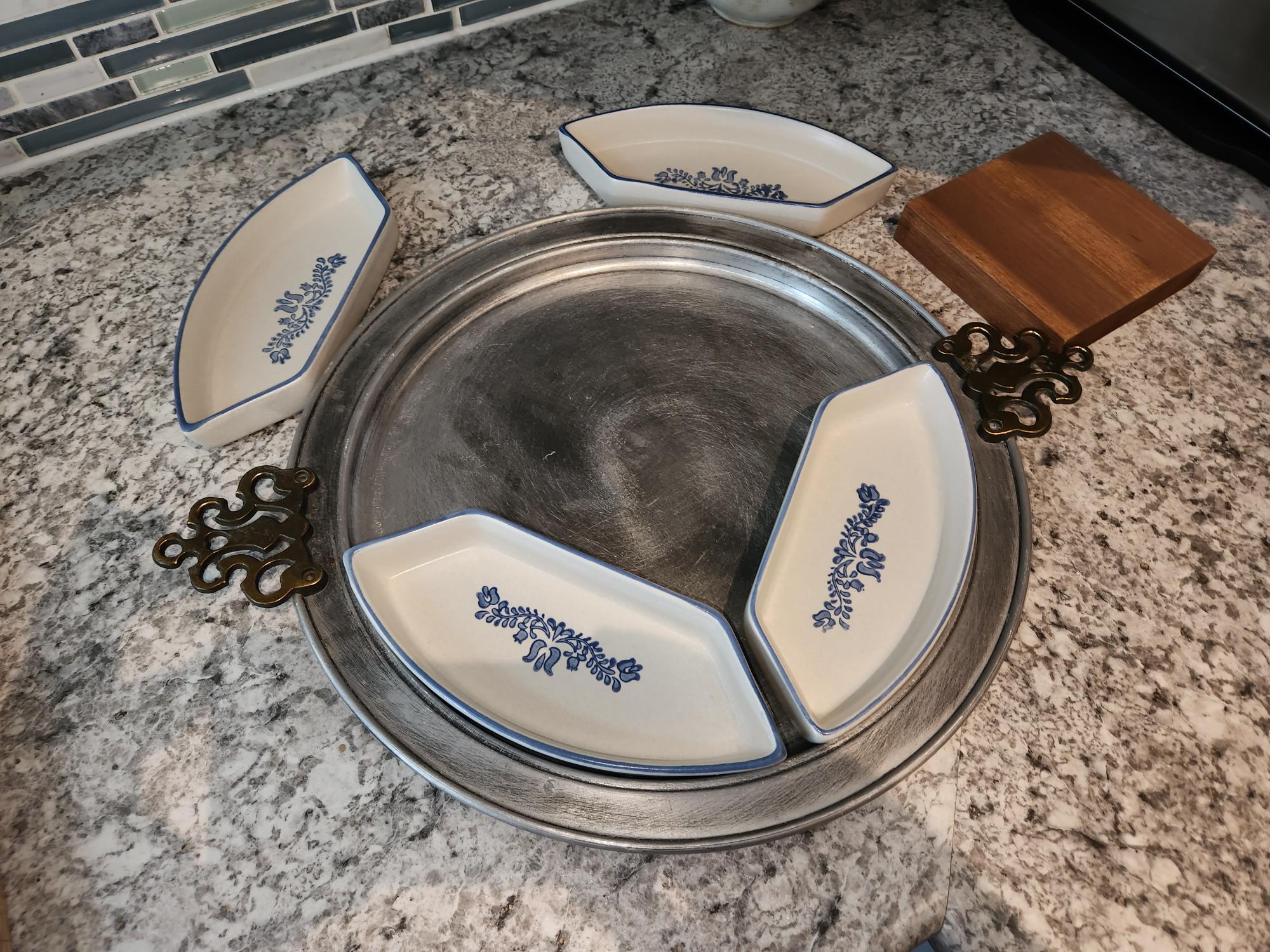 Pfaltzgraff Yorktowne 6pc Relish Dip Charcuterie Cheese Tray - photo 5
