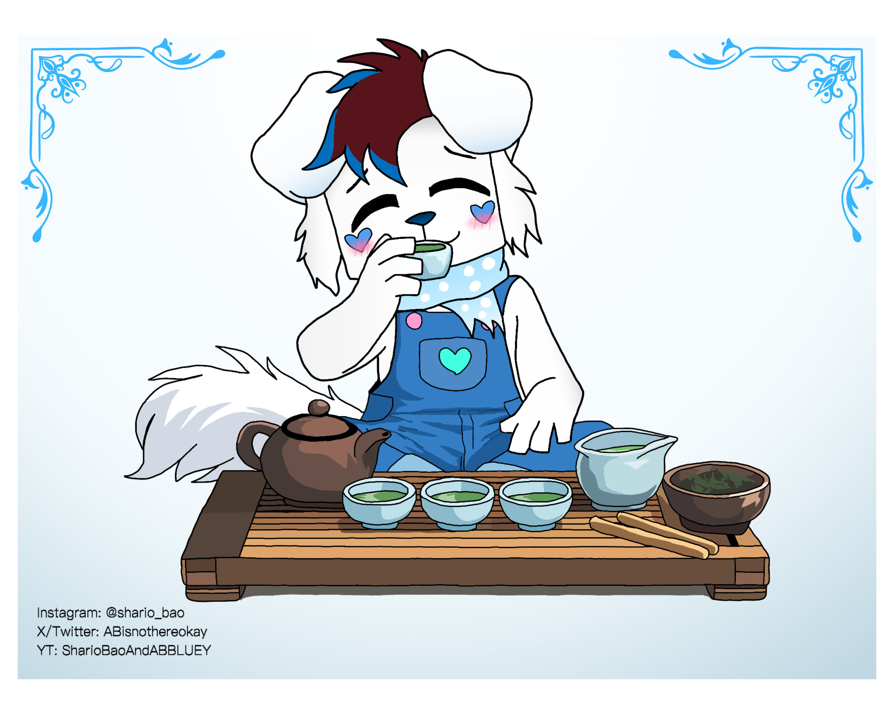 🐶🍵 AB Bluey – Tea Time Poster $30 - photo 3