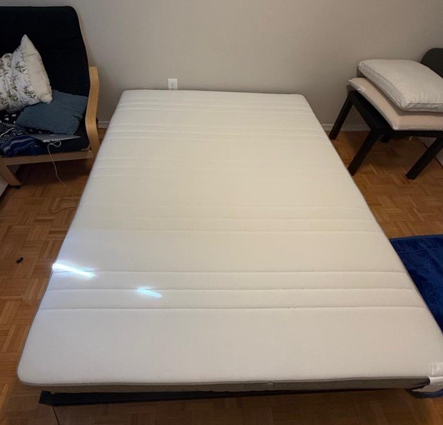 IKEA Haugsund Mattress, Queen size, Pristine Condition