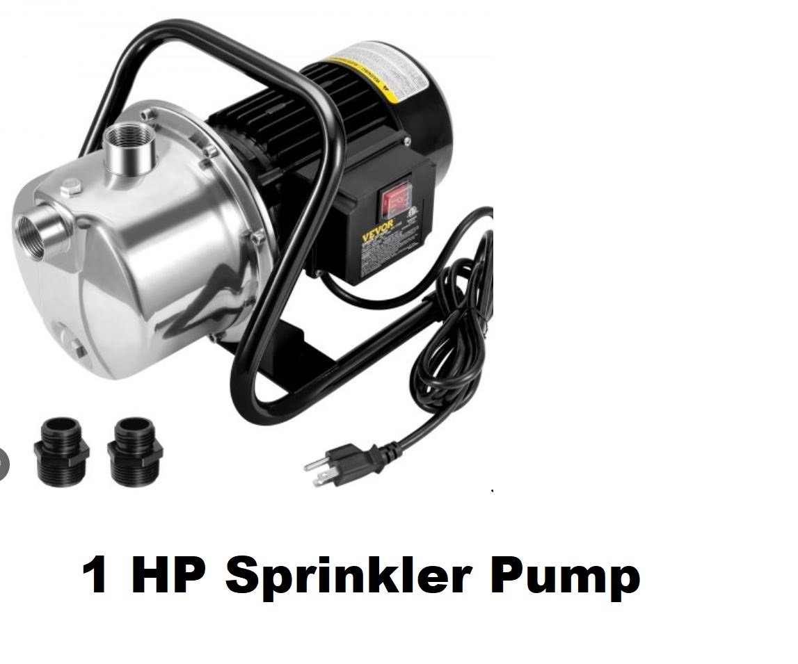 1 HP Sprinkler Pump