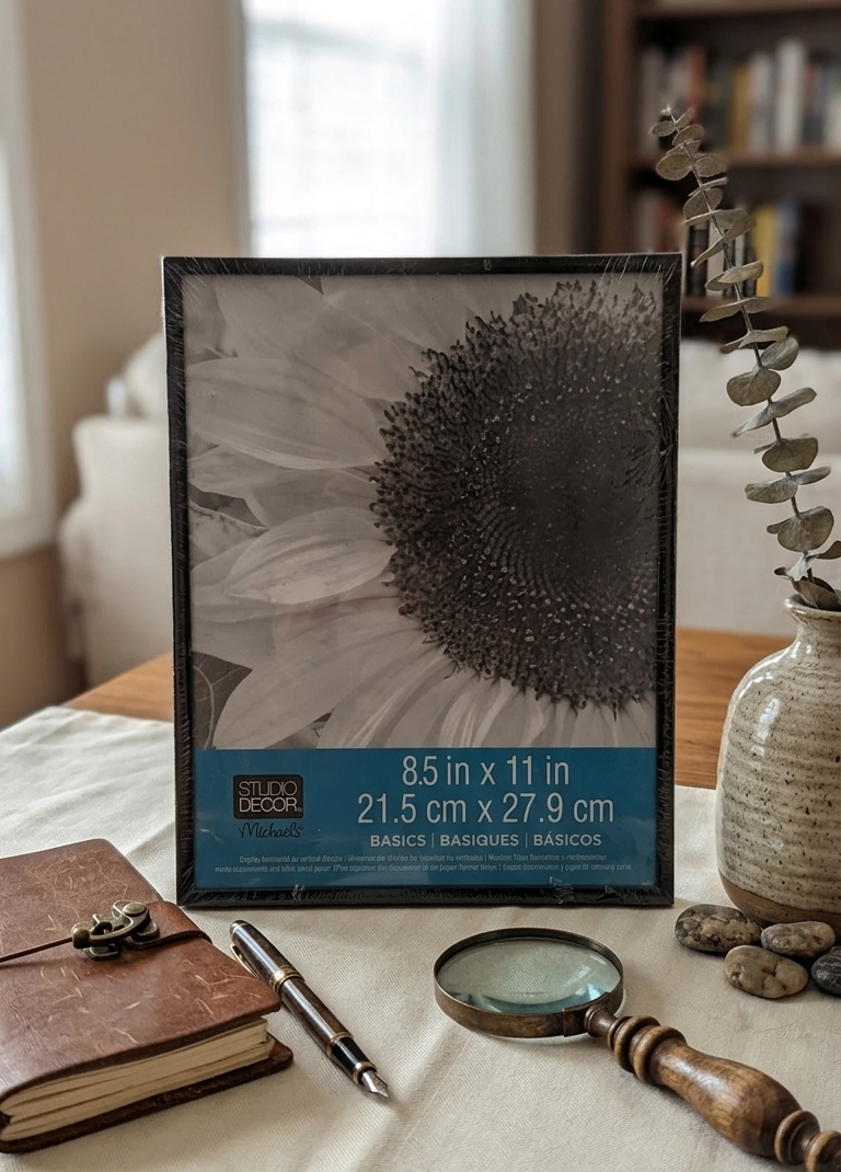 Studio Decor 8.5 x 11 Inch Picture Frame