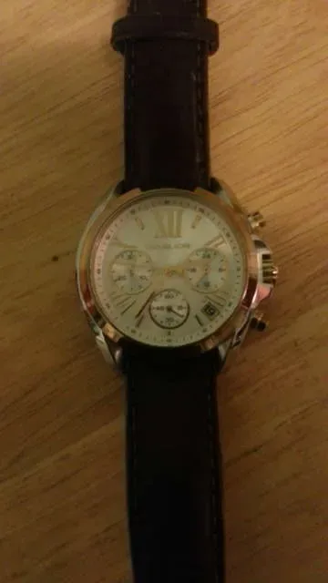 Nice Michael Kors Watch With Leather Strap