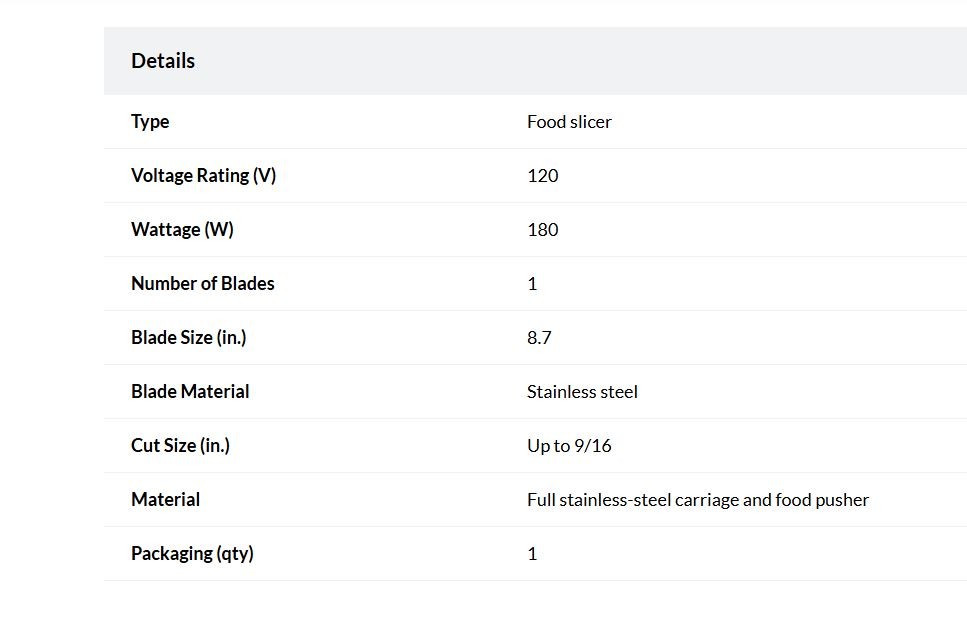 8-3/4 in. Stainless-Steel Food Slicer - photo 2