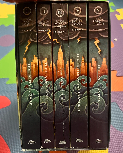 Percy Jackon & The Olympians (Original Pentalogy) Boxed Set