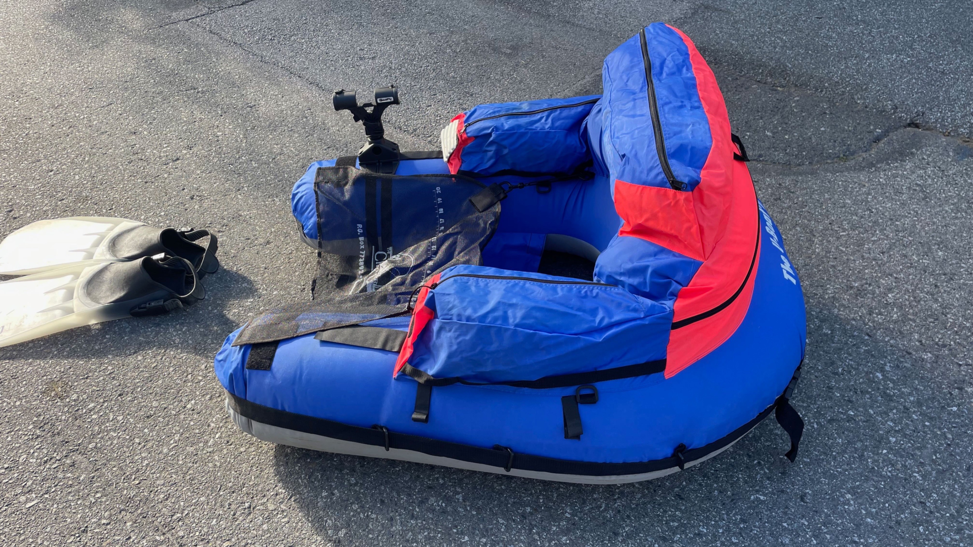 Belly Boat & Flippers - photo 4