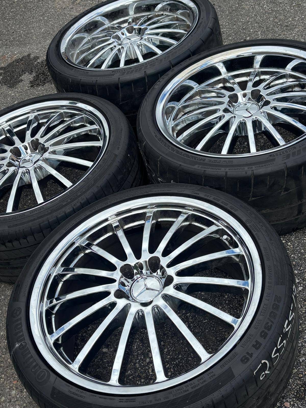 19 "Mandrus Millenium(5x112)+tires-SL/CLS /E Class/C Class/CLK - photo 3