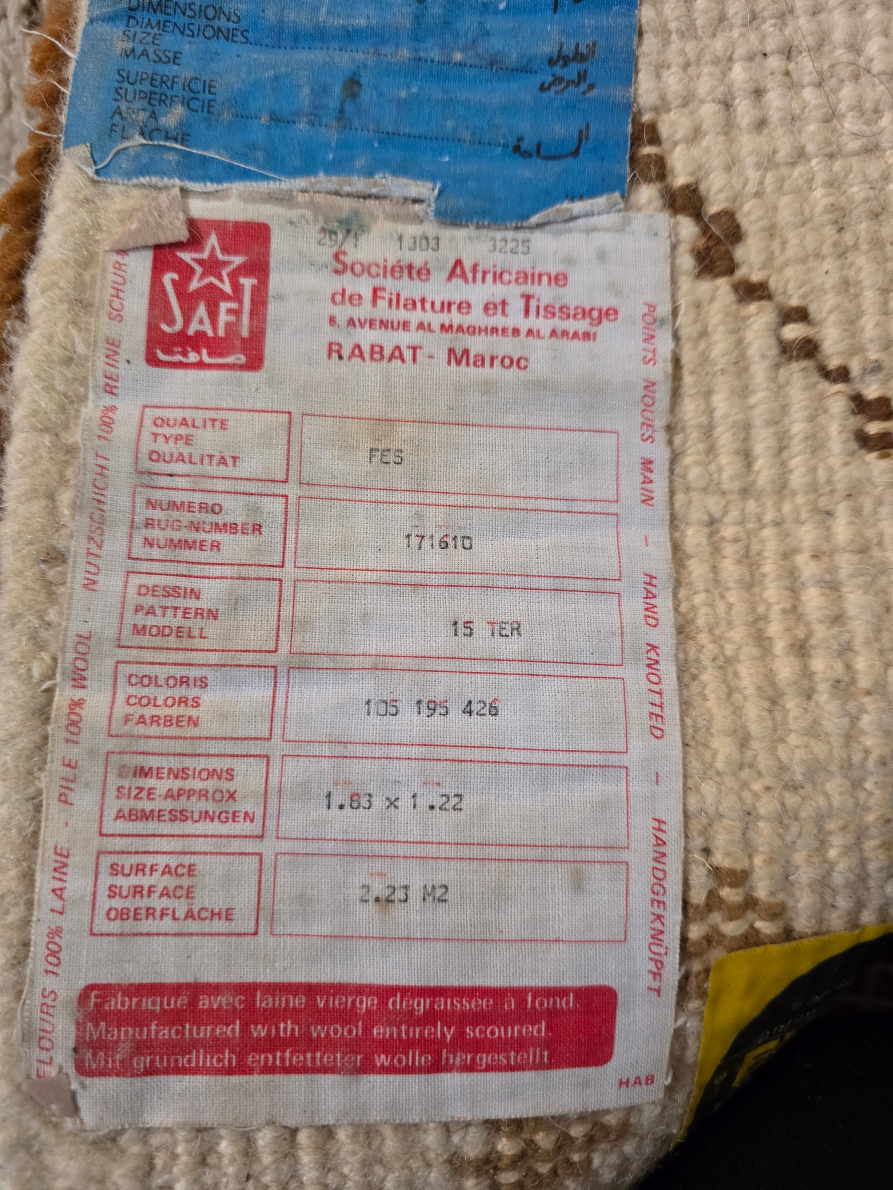 SAFI Rugs x 2 - Hand Knotted Wool - photo 4