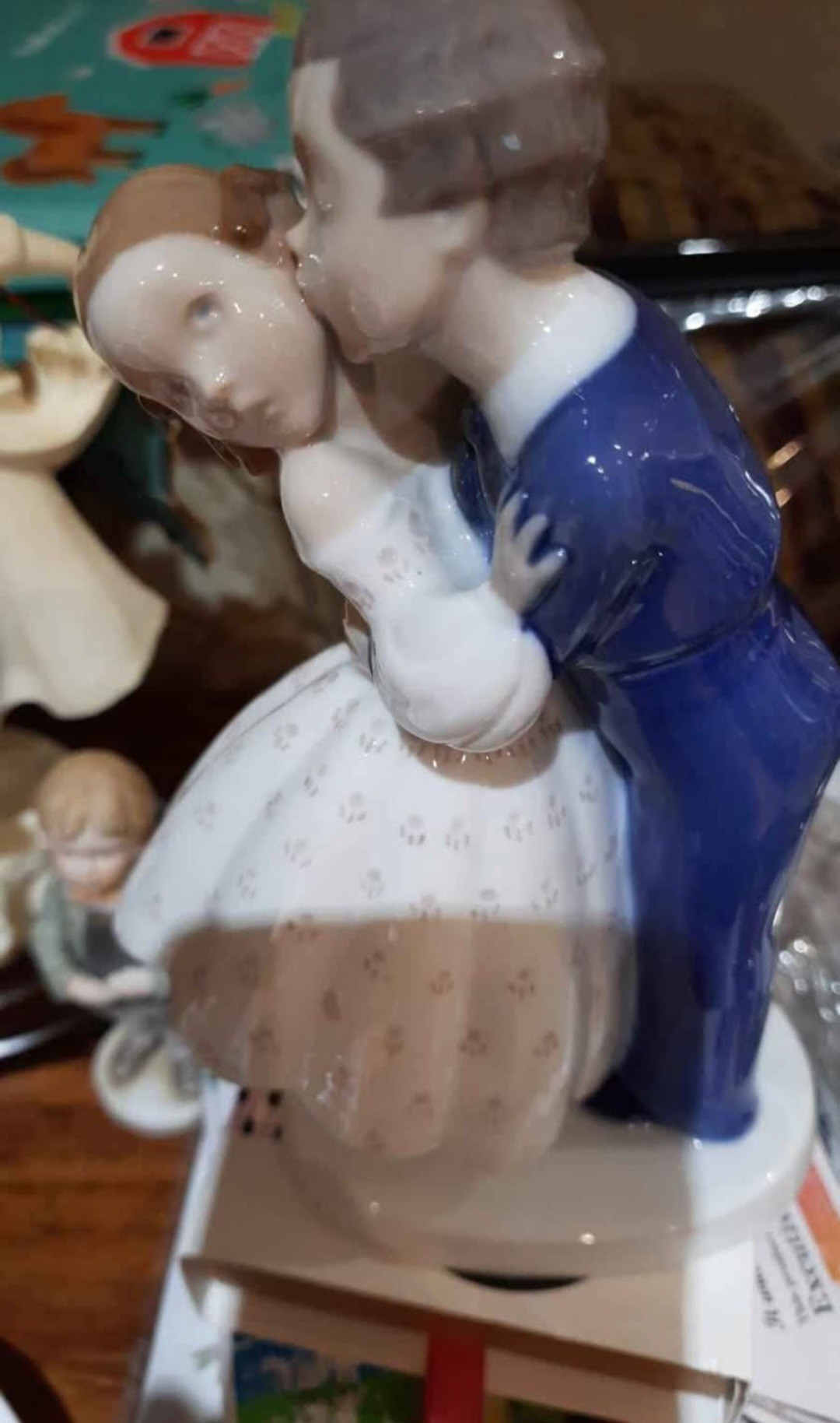Vintage Bing and Grondahl"Youthful Boldness"1950s First Kiss