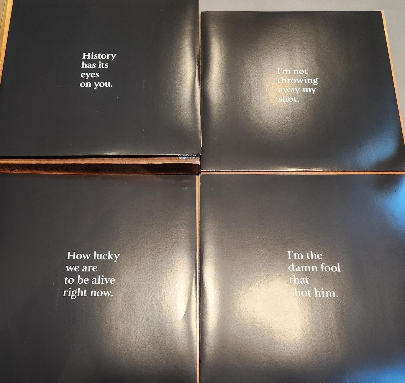 Hamilton Original Cast Box Set on 4 Records w/ Book - photo 5