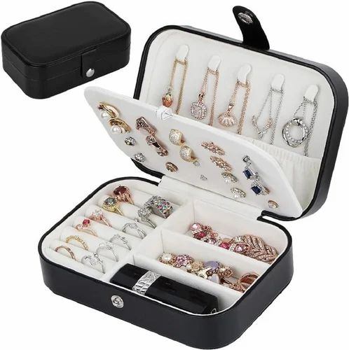 Jewellery Travel Earing Ring Necklace Jewelry Storage Box