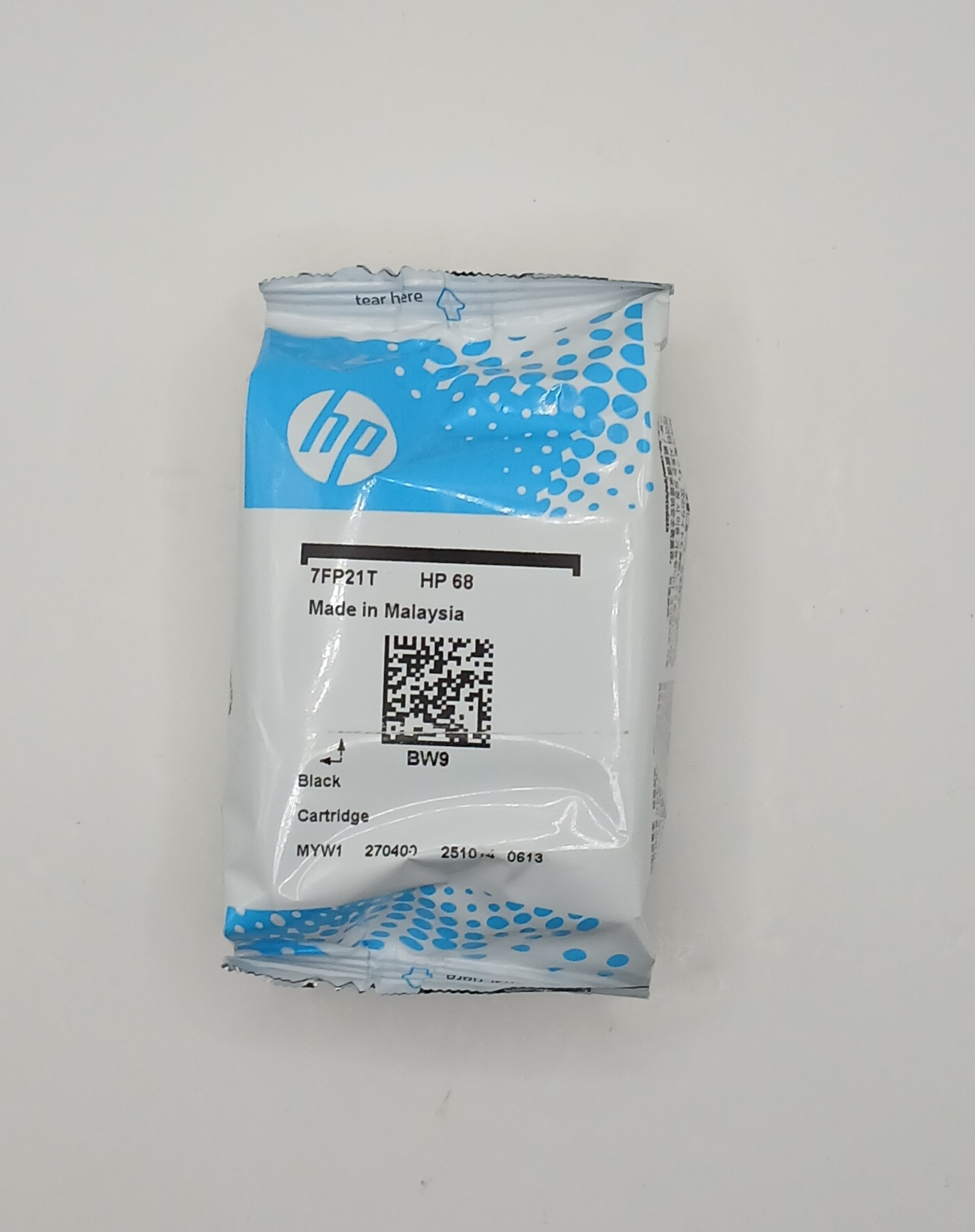HP 68 Black Ink Cartridge, Expiry Date Oct 2027 - photo 2