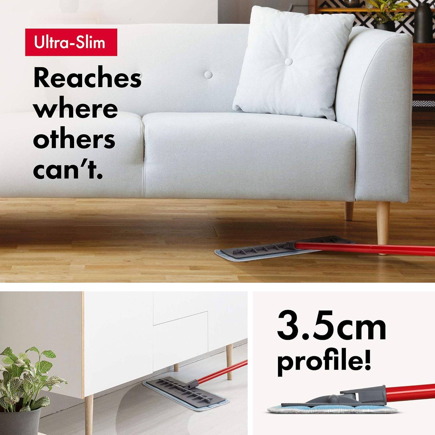 Tyroler Microfiber Floor Mop with Flexible Silicone - photo 4