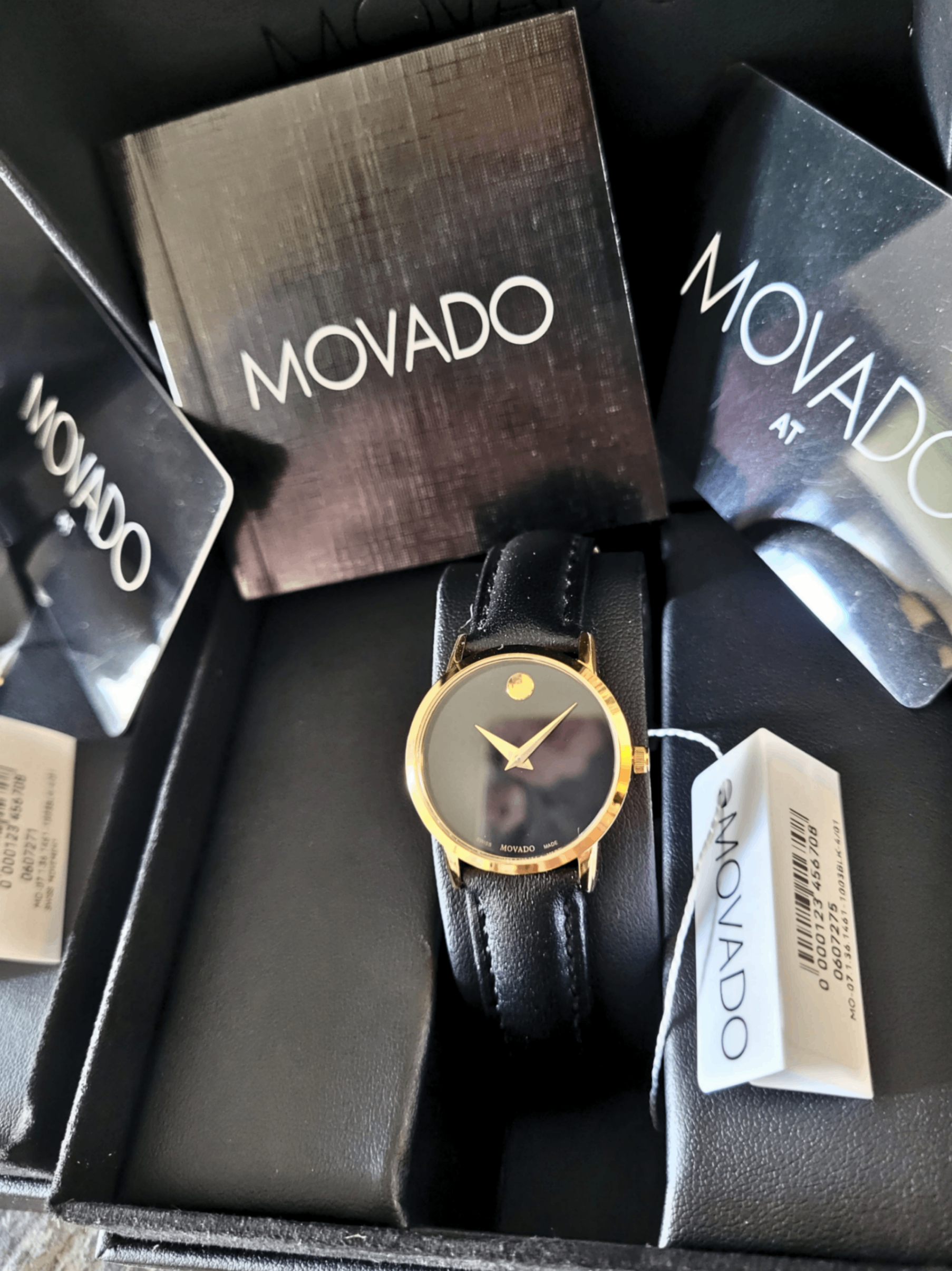 Movado Museum Women's Classic Leather Swiss Watch - photo 2