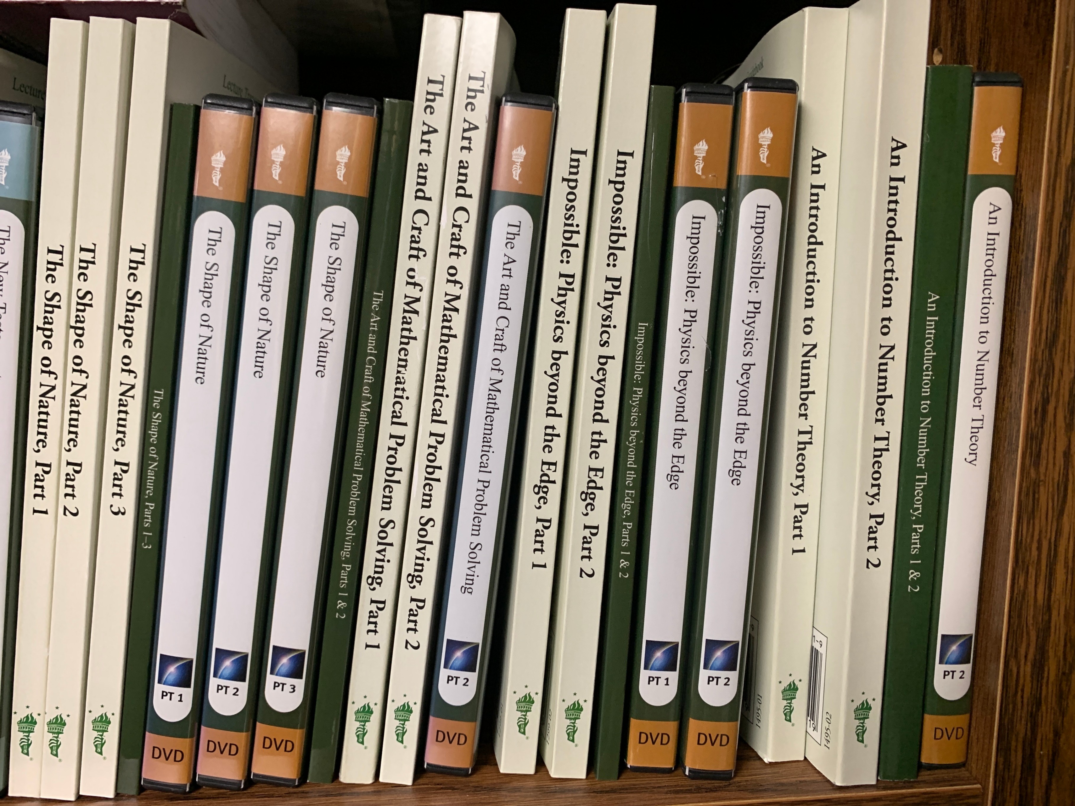 The Great Courses  DVD Discs & Guidebook Library = 1200 + Units - photo 4