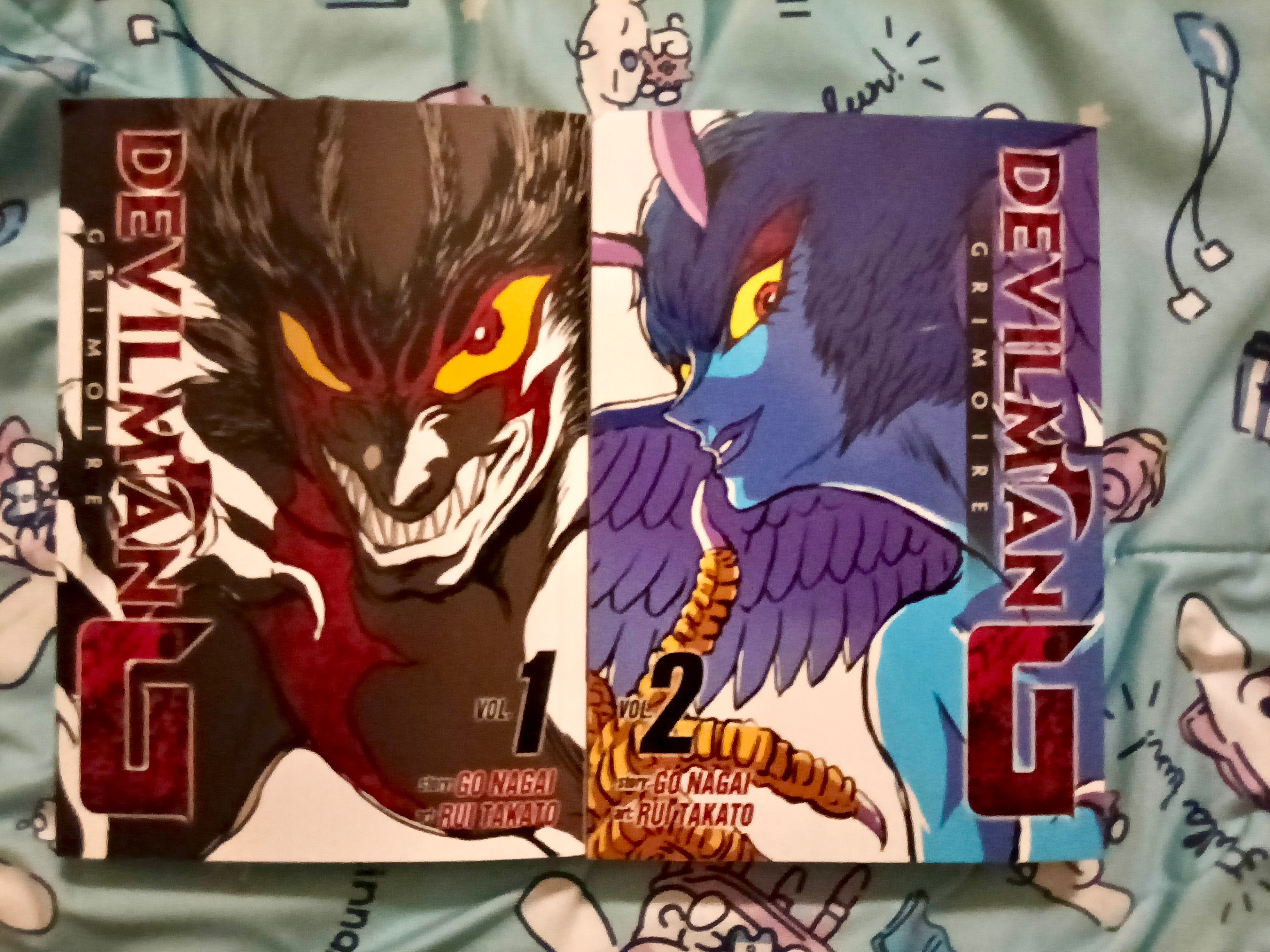 Devilman Grimoire Manga Volumes 1 & 2