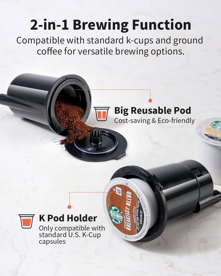 Hot & Iced Coffee Maker BNIB - photo 3