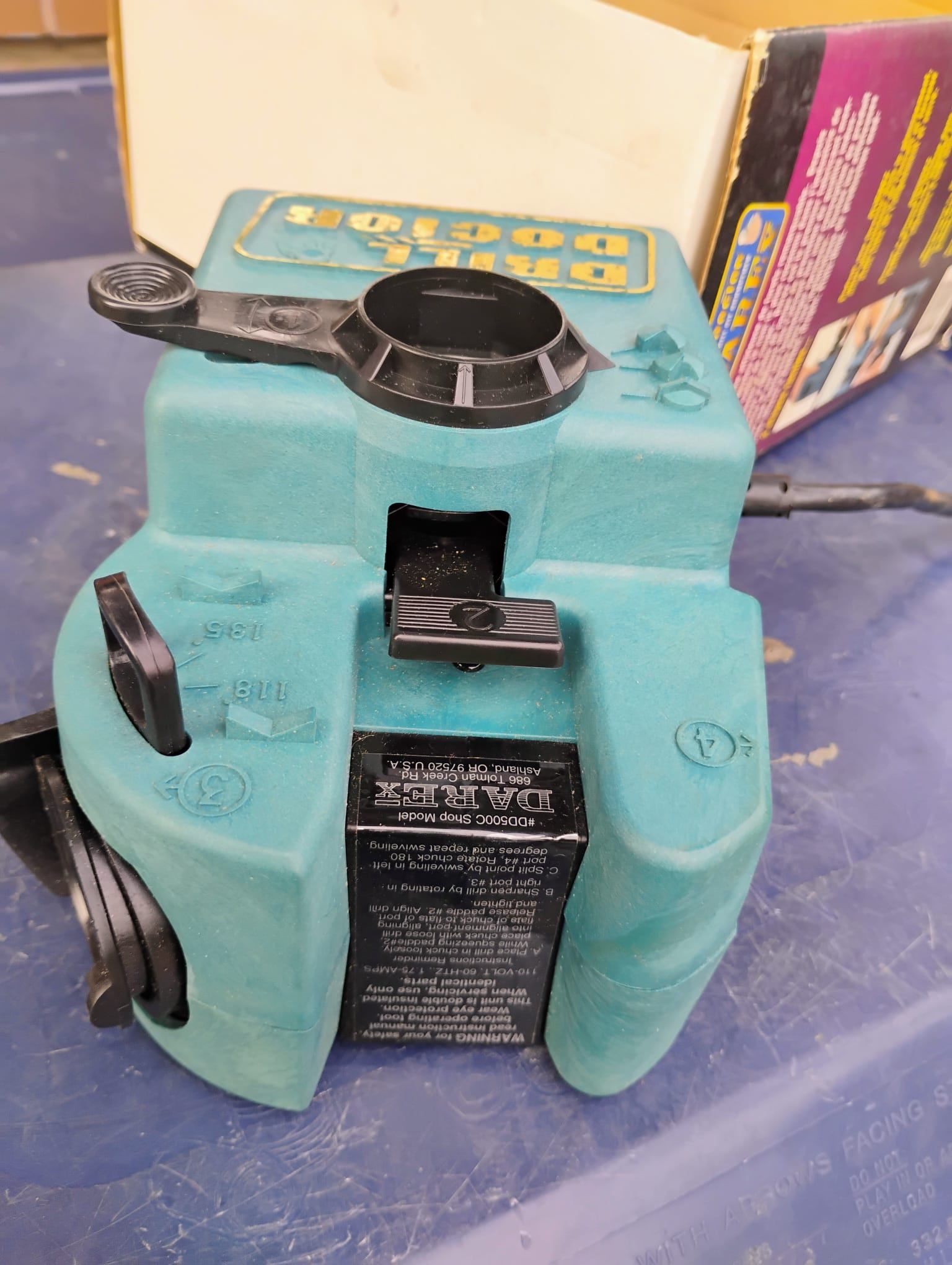 DAREX Drill Doctor 500SP Precision Drill Bit  Sharpening Tool - photo 2