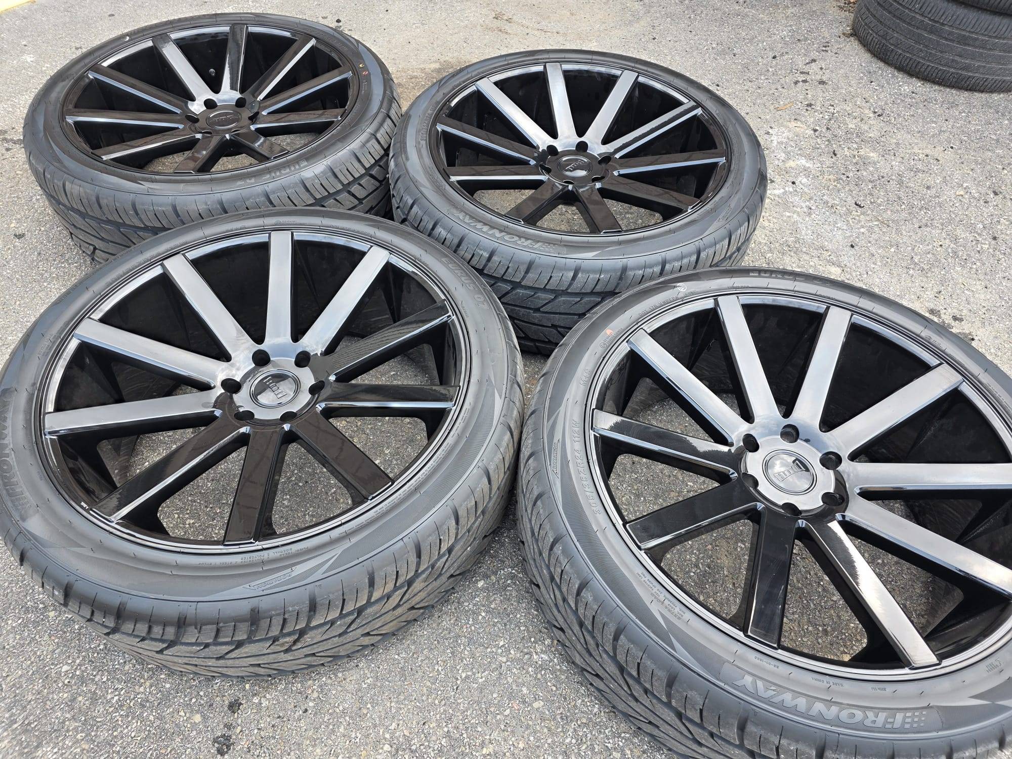 NEW 24”DUB SHOT CALLA(6x139)+305/35/R24 tires-Escalade/Tahoe/Si - photo 2