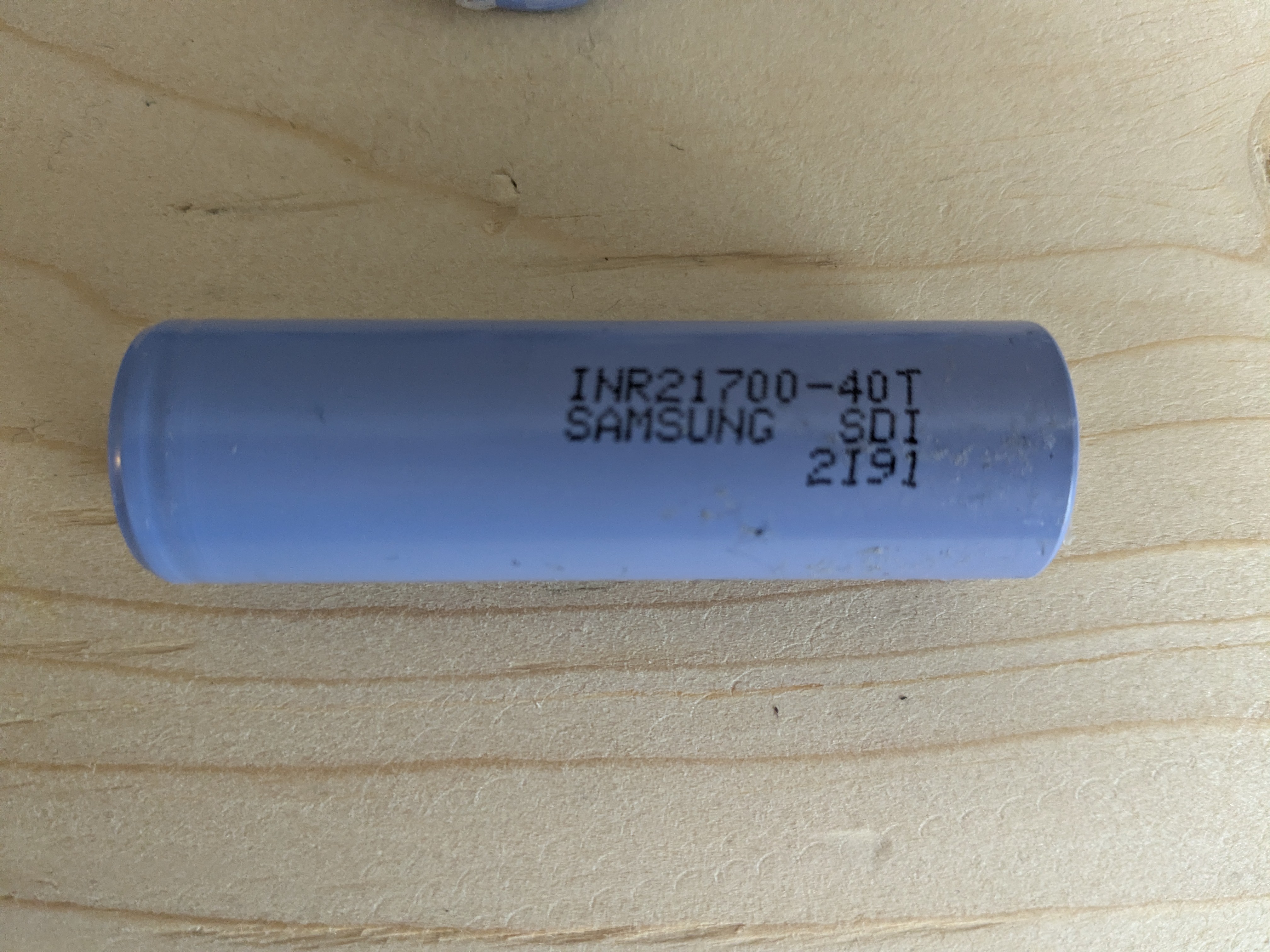 9 Samsung 21700 4.0Ah INR21700-40T batteries