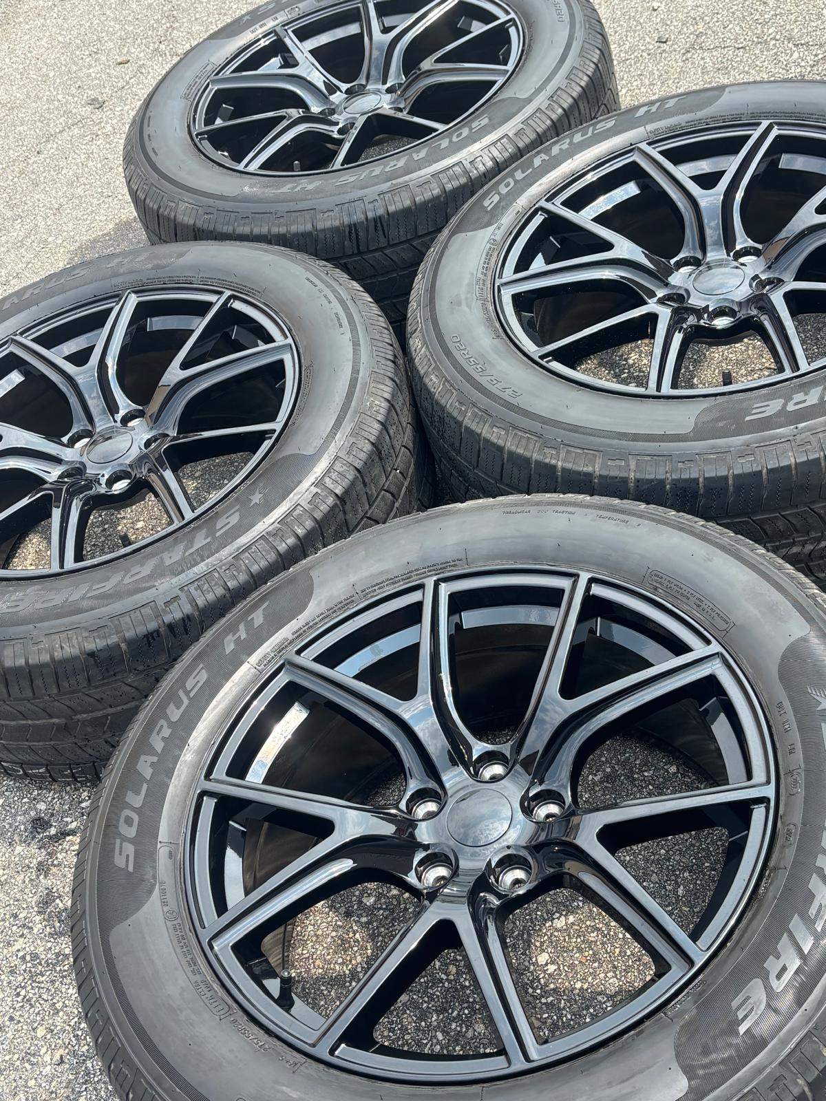 NEW 20”GrandCherokee/Durango SRT reps(5x127)+used Starfire A/S - photo 2