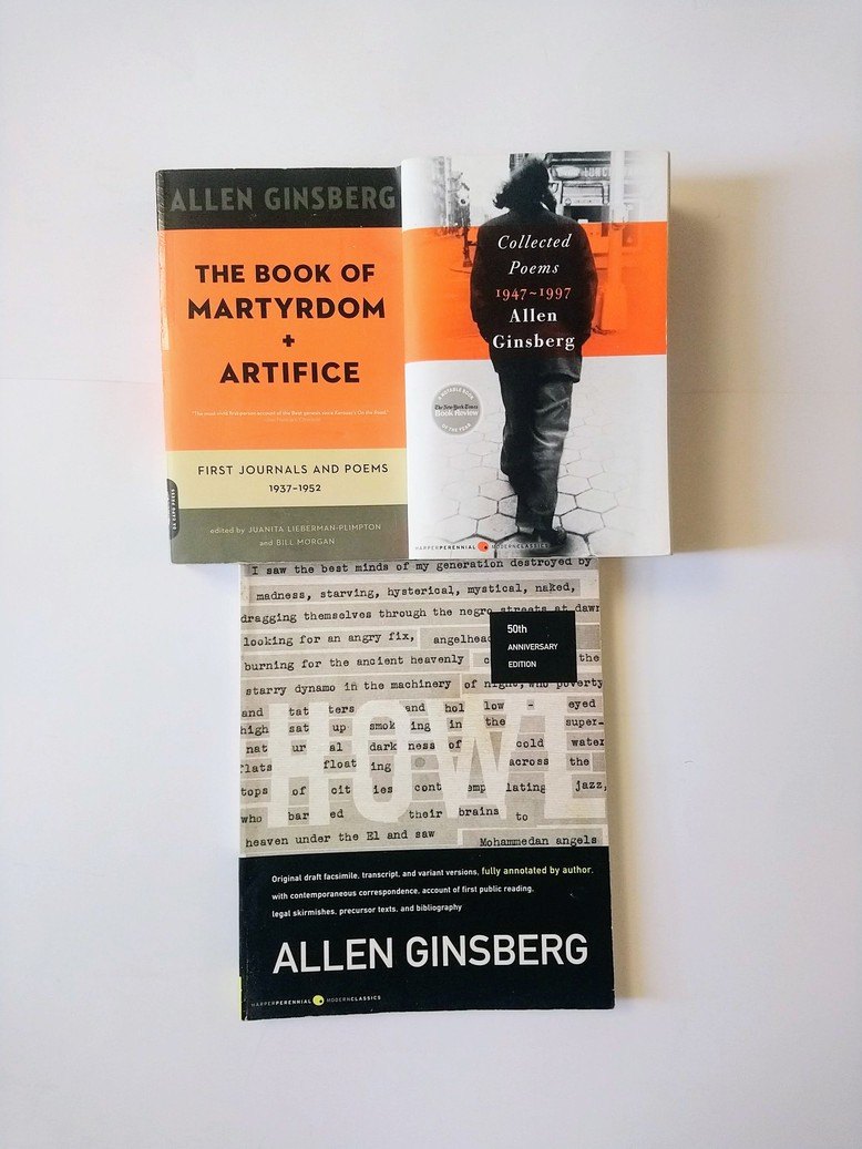 Allen Ginsberg books!