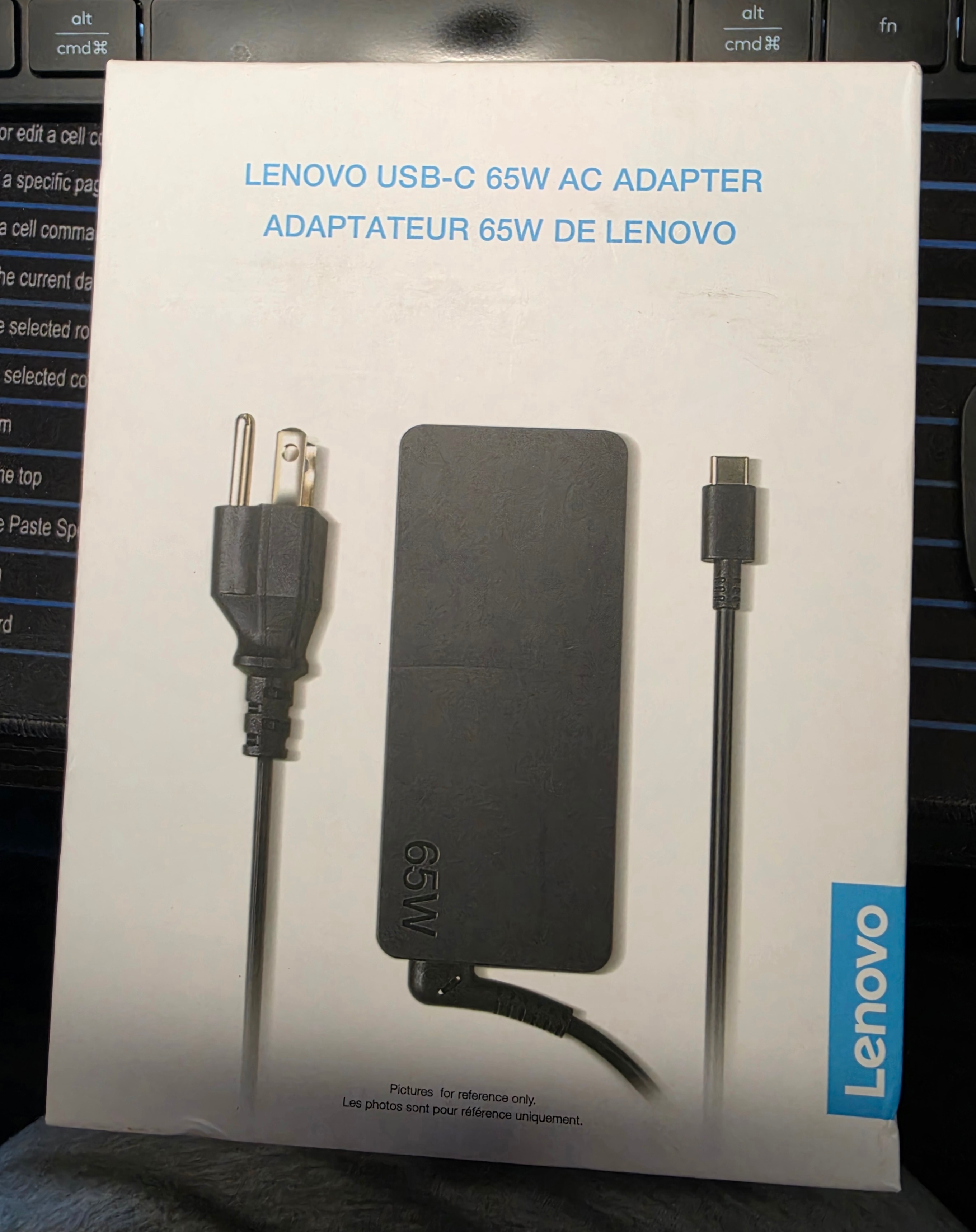 Lenovo 65W USB-C Laptop Charger | Genuine OEM | Factory Sealed