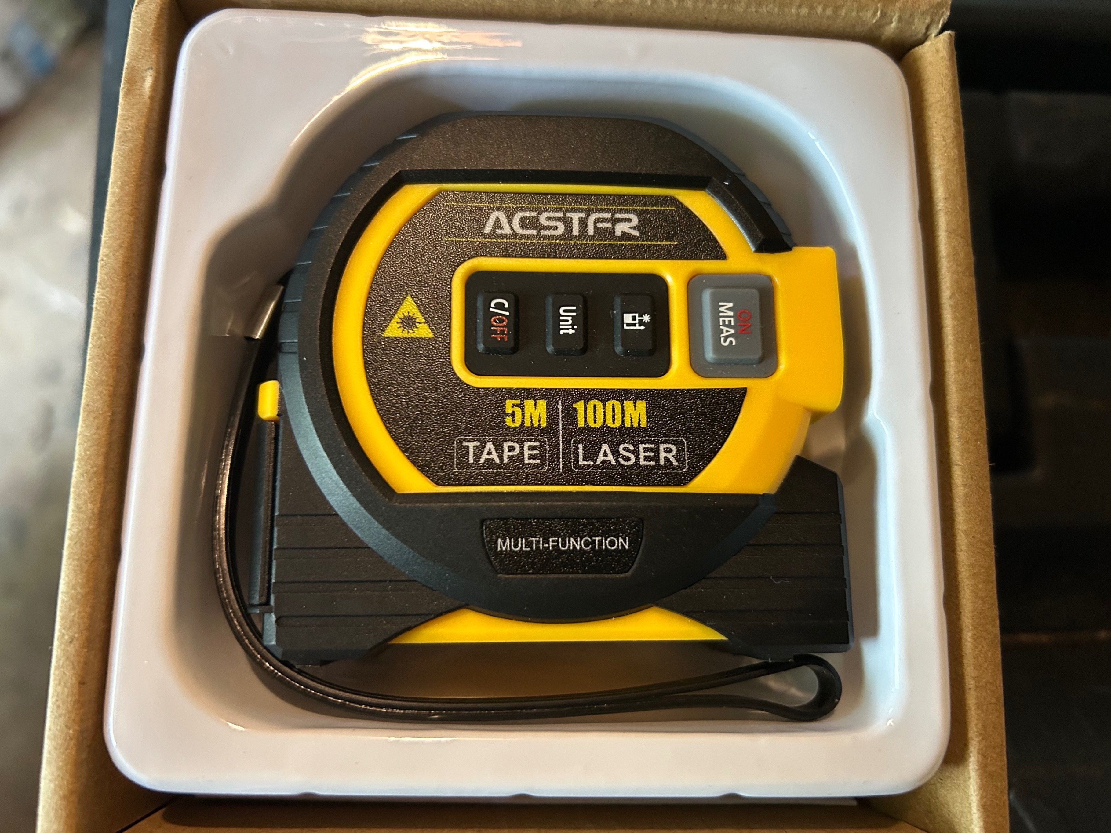 3 in 1 Laser Tape Measure - photo 2