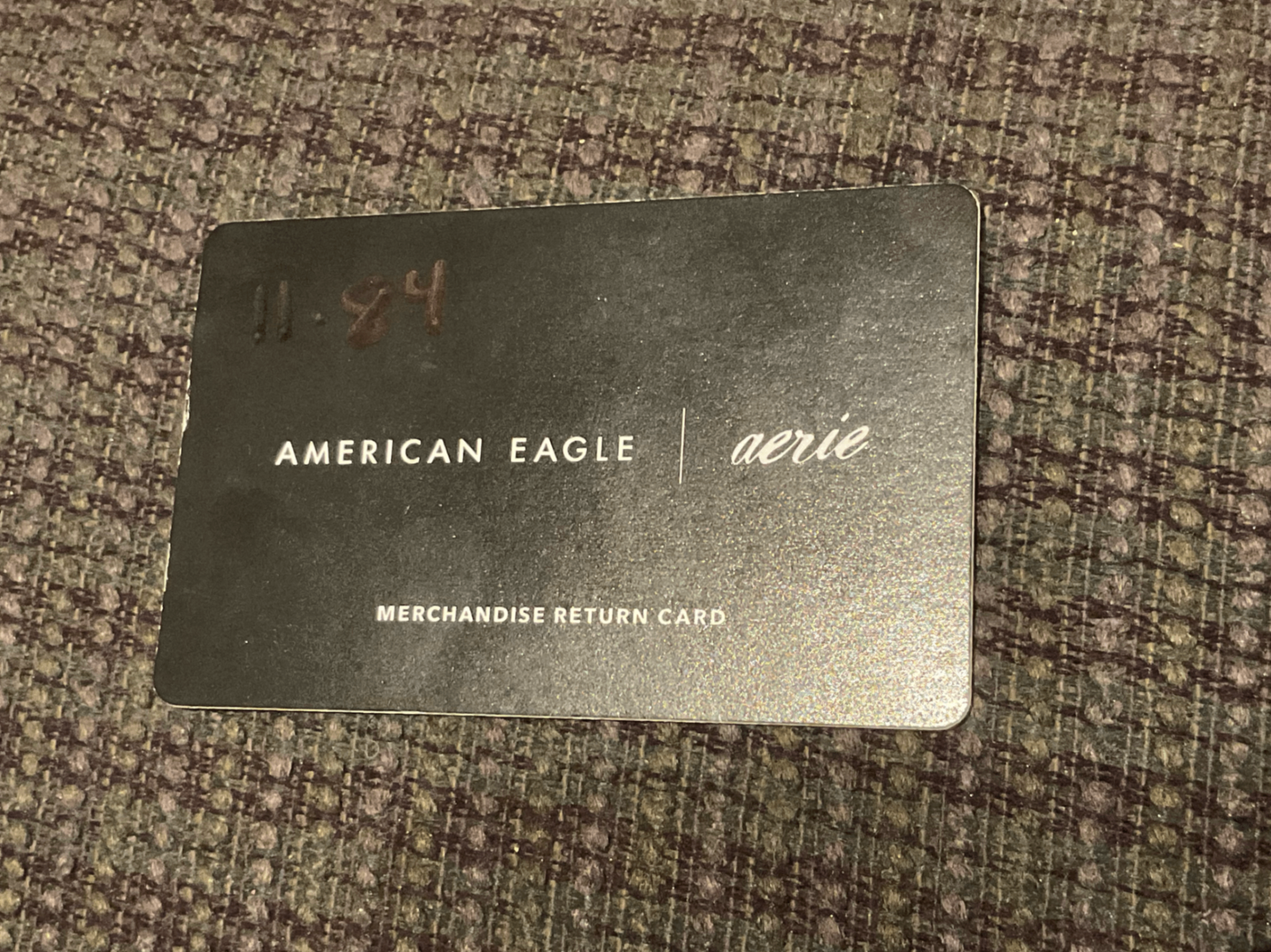 American Eagle/aerie gift card - $11.84