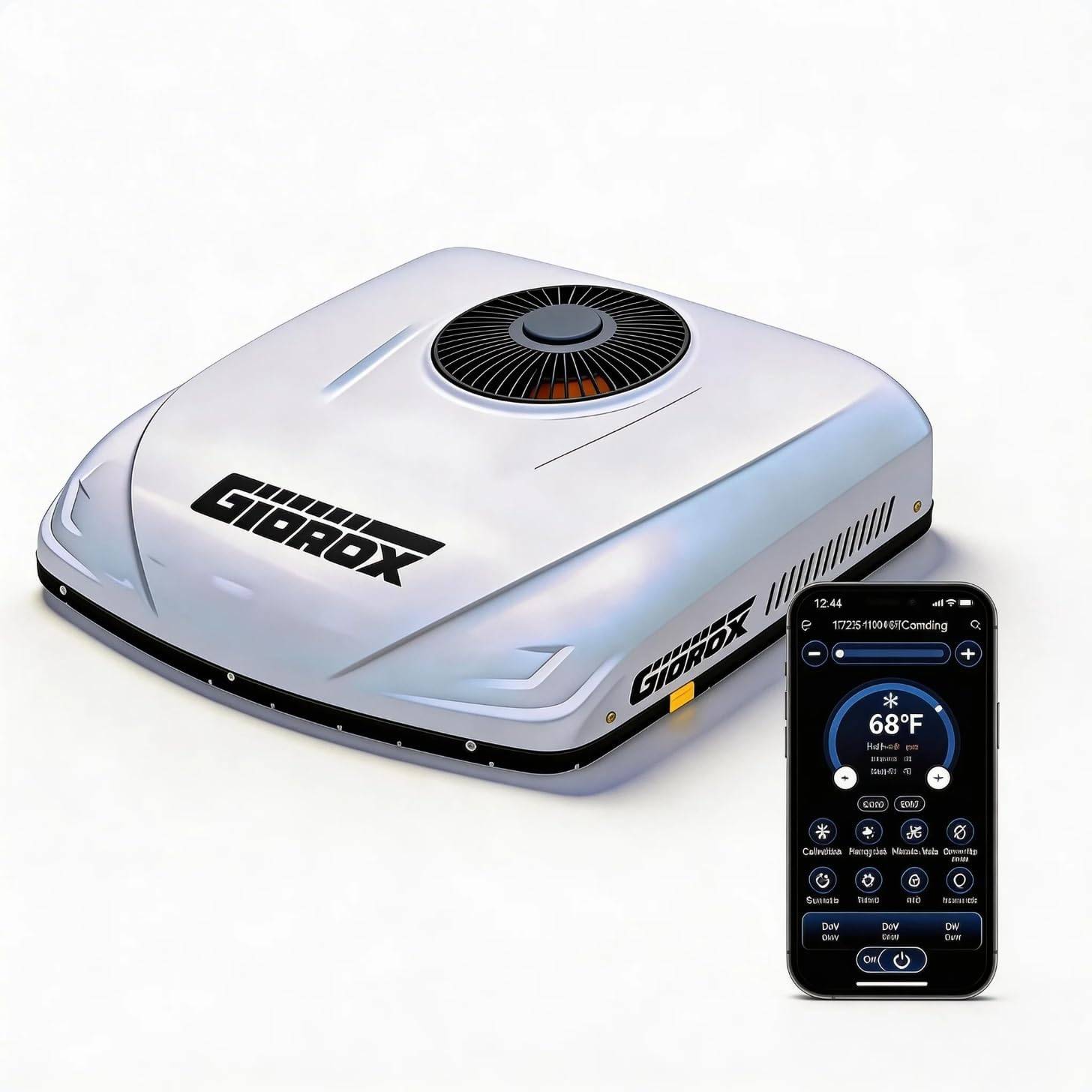 $2300 10000 BTU 12V DC RV Air Conditioner w PTC Heater,