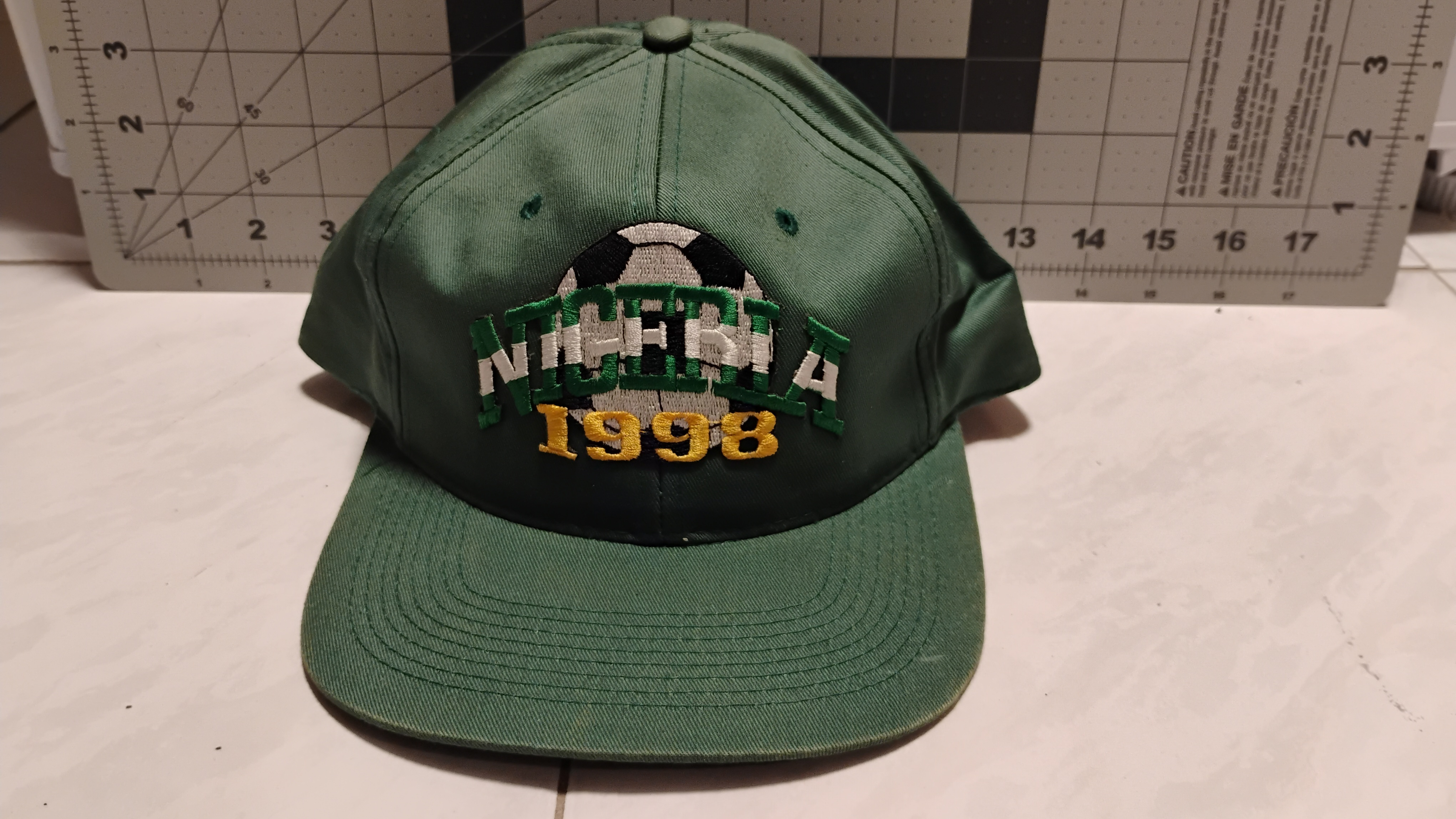 FIFA World Cup 98 Nigeria Snapback Hat Green Version