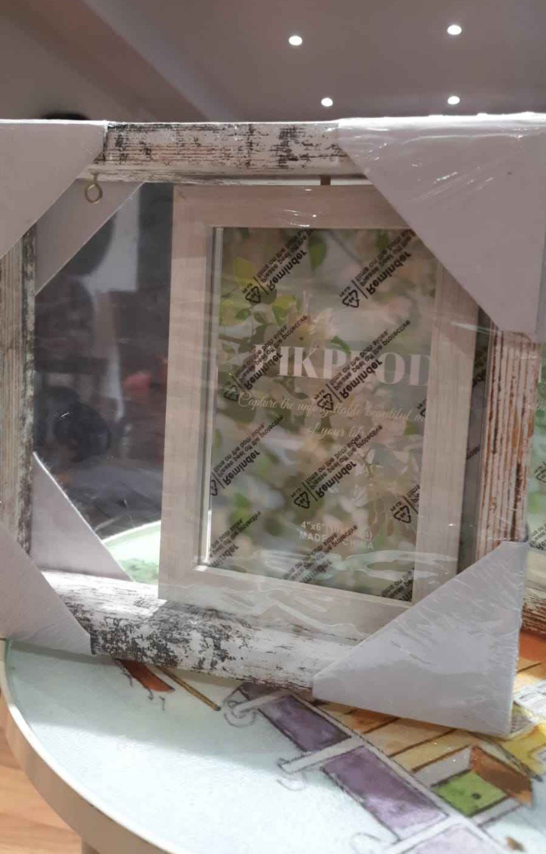 Set of 2 Rotating Wooden Picture Frames - photo 3