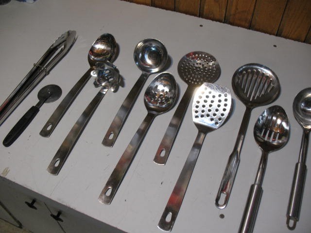 12 Piece Stainless Steel Kitchen Utensils Set, LIKE NEW - photo 4