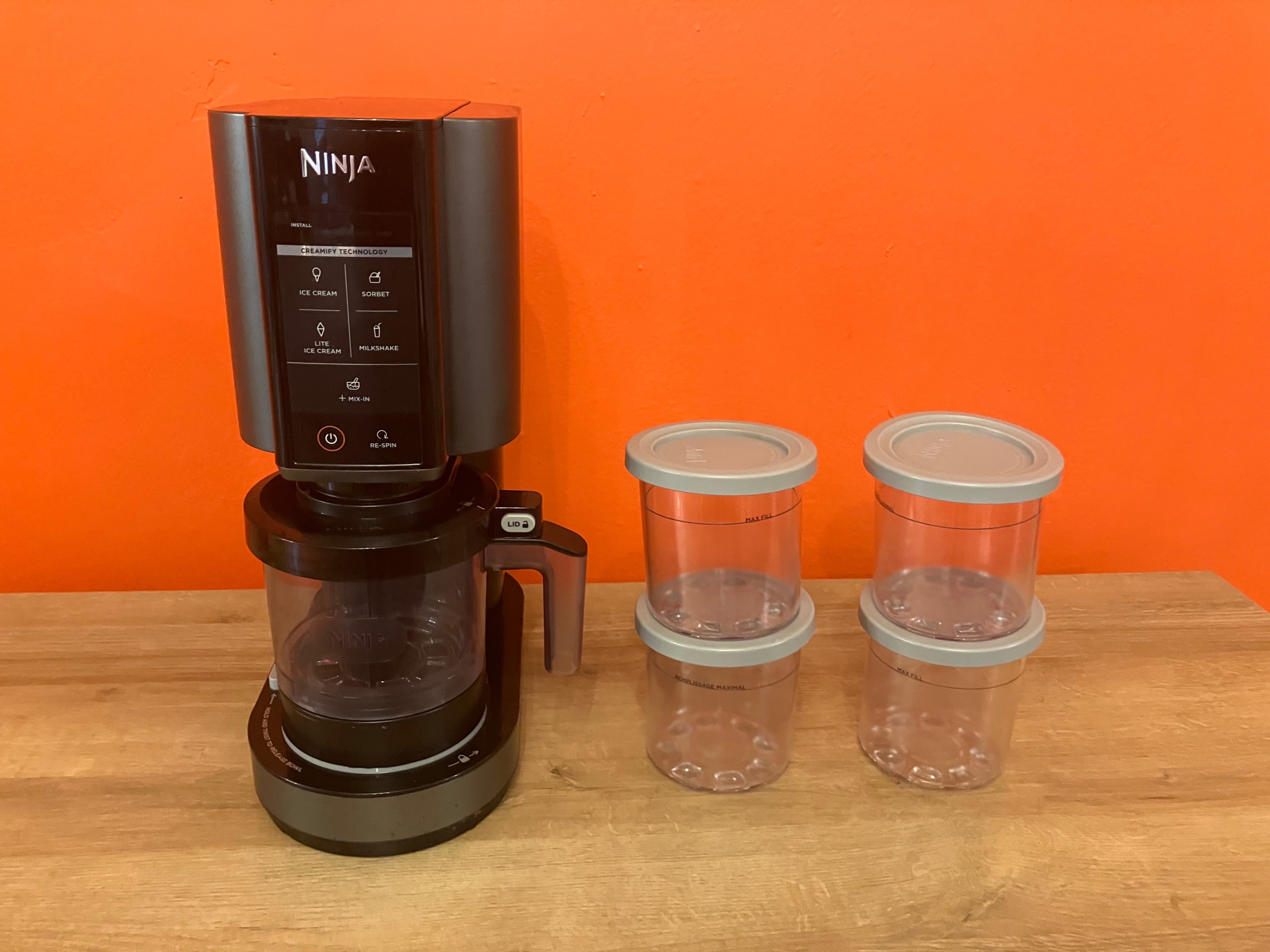 Ninja CREAMi NC300 Ice Cream Maker + Containers
