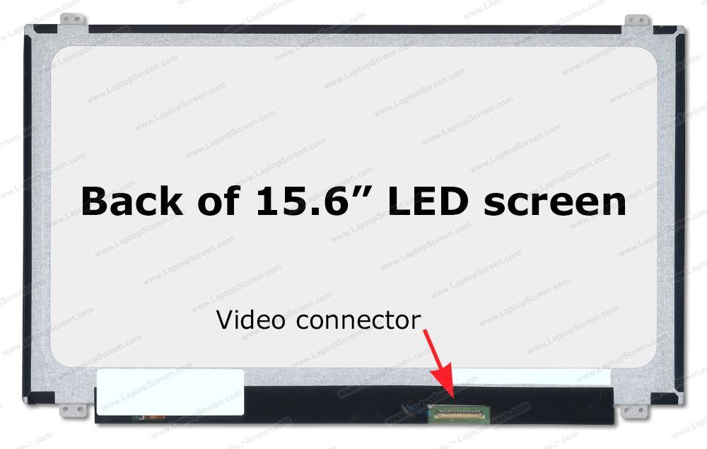 15.6" Laptop LCD Screen Replacement NT156WHM-N10 V8.0 40 Pin