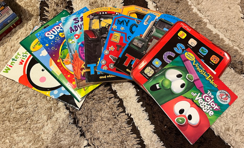 USED Colouring Books for Children