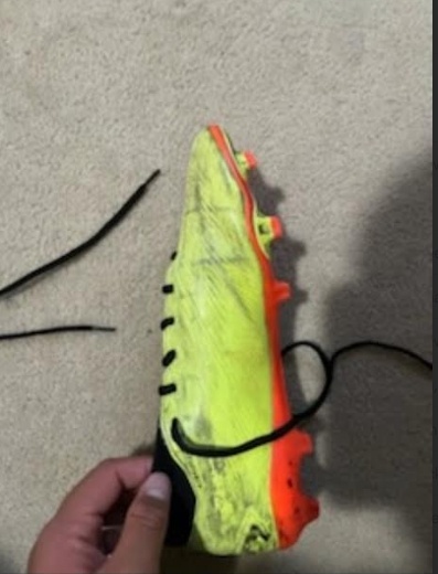 Adidas Predator League FG/MG Cleats Men’s US 10 Yellow Black - photo 3